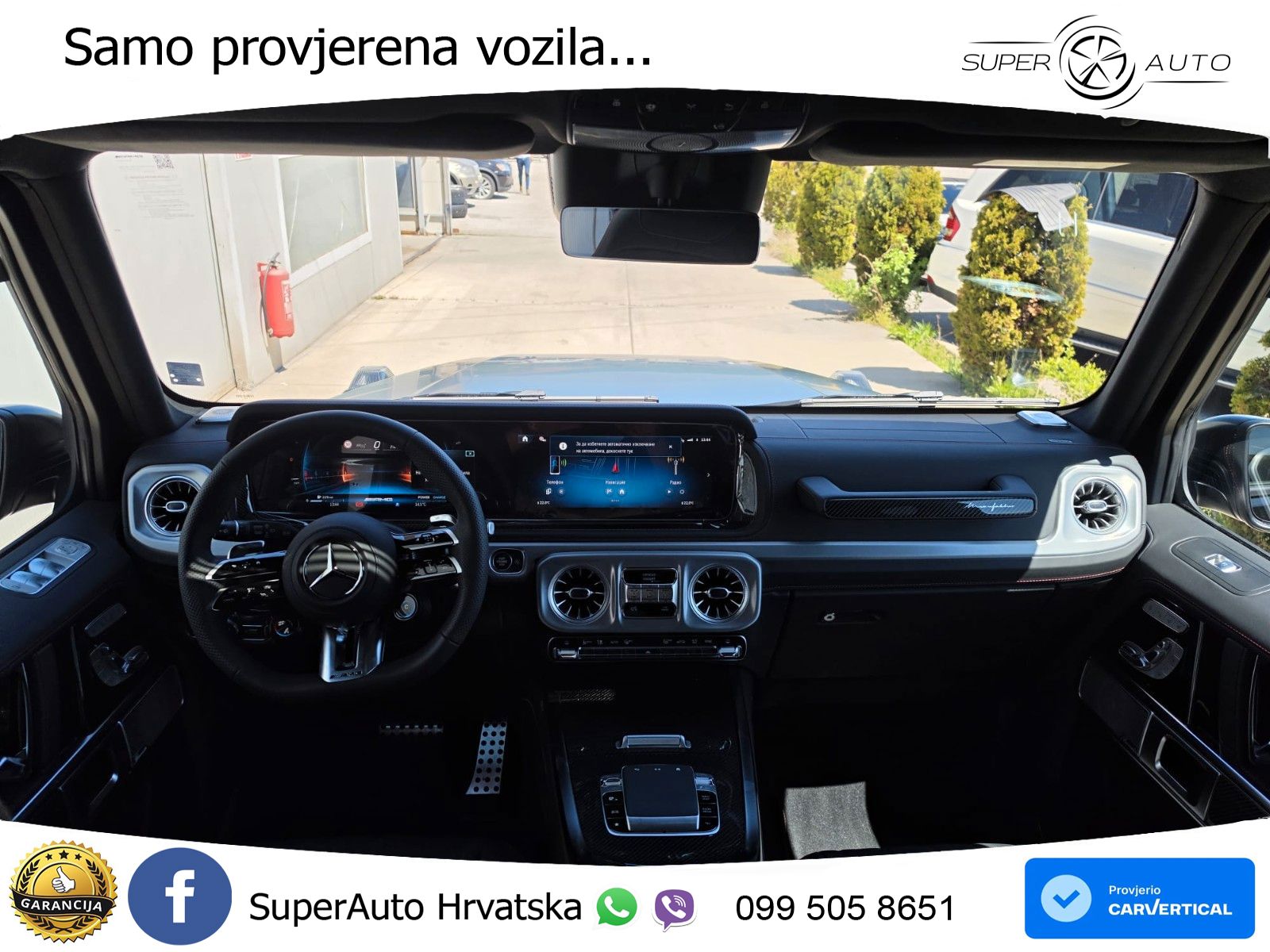 Mercedes AMG G 63 Long V8 (585 KS) 4MATIC 9G-TRONIC AMG SPEEDSHIFT TCT LED+GR SJED+ACC