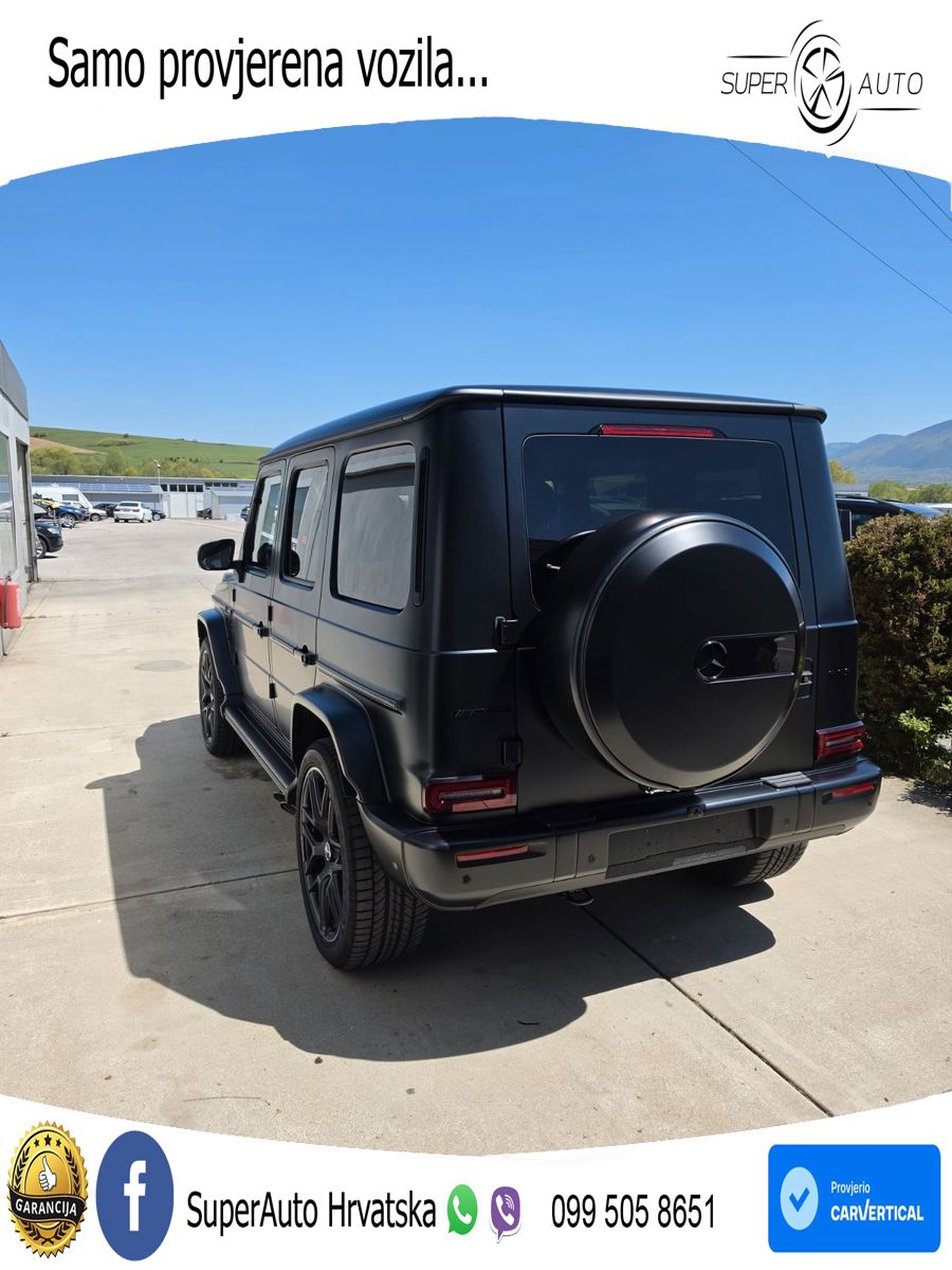 Mercedes AMG G 63 Long V8 (585 KS) 4MATIC 9G-TRONIC AMG SPEEDSHIFT TCT LED+GR SJED+ACC