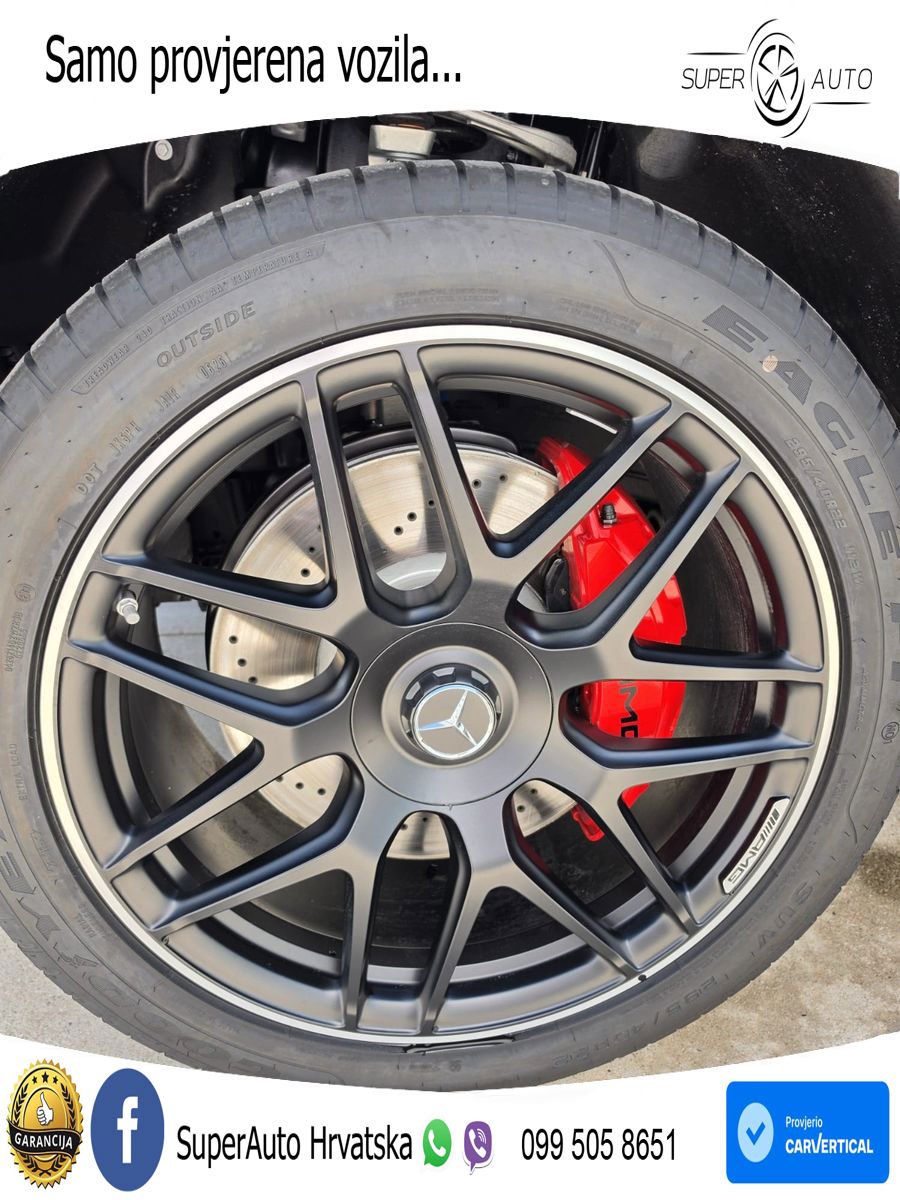 Mercedes AMG G 63 Long V8 (585 KS) 4MATIC 9G-TRONIC AMG SPEEDSHIFT TCT LED+GR SJED+ACC