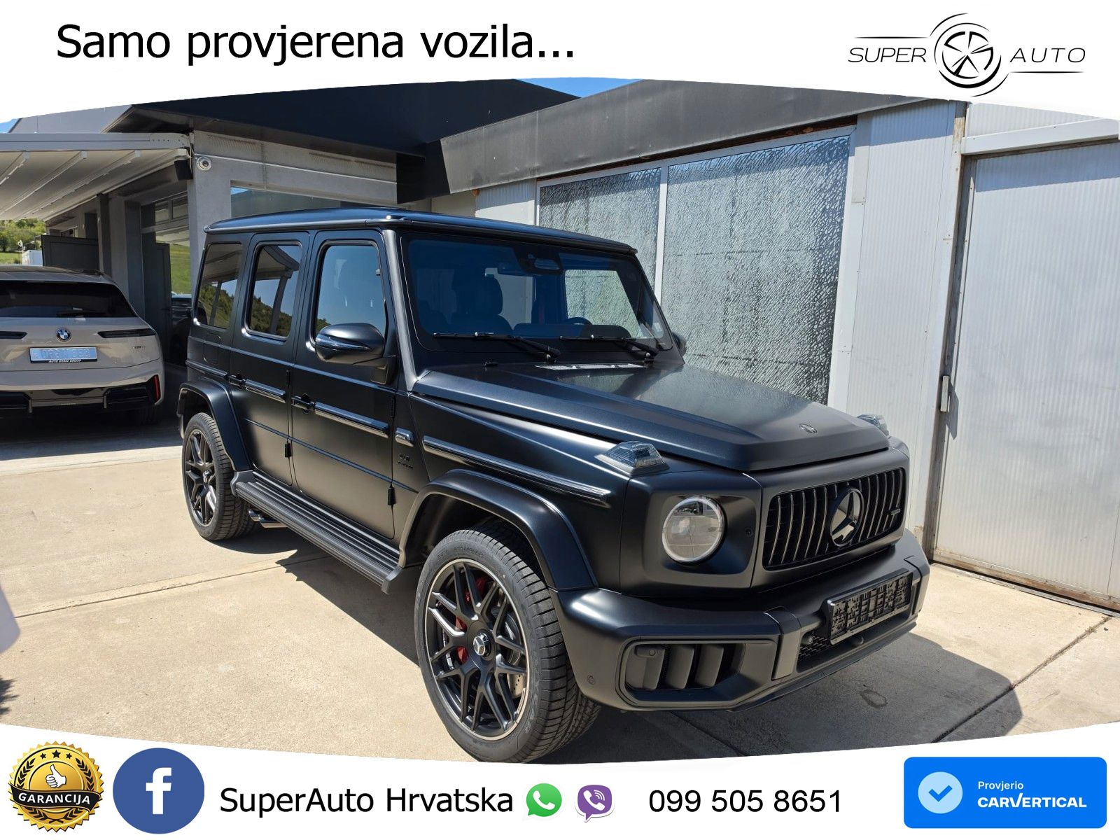 Mercedes AMG G 63 Long V8 (585 KS) 4MATIC 9G-TRONIC AMG SPEEDSHIFT TCT LED+GR SJED+ACC