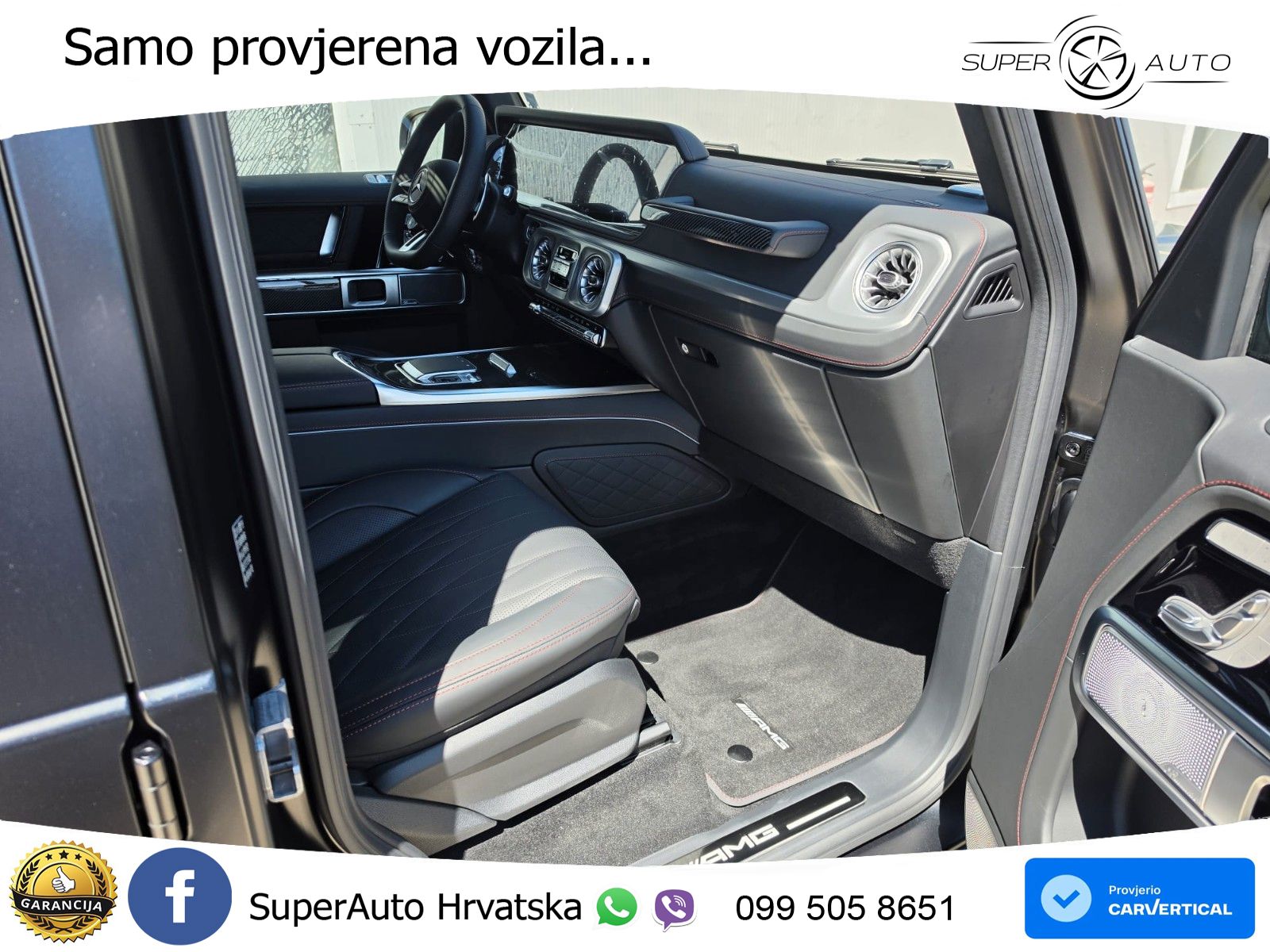 Mercedes AMG G 63 Long V8 (585 KS) 4MATIC 9G-TRONIC AMG SPEEDSHIFT TCT LED+GR SJED+ACC