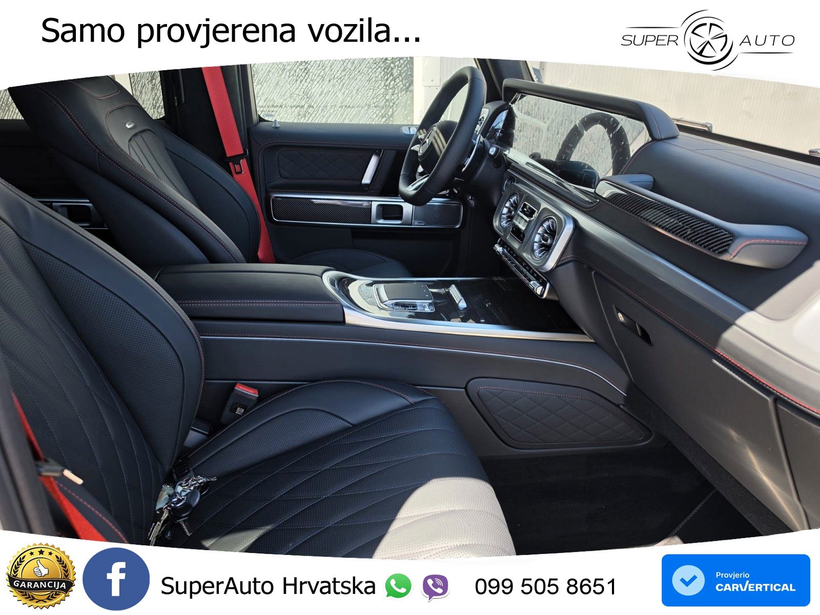 Mercedes AMG G 63 Long V8 (585 KS) 4MATIC 9G-TRONIC AMG SPEEDSHIFT TCT LED+GR SJED+ACC