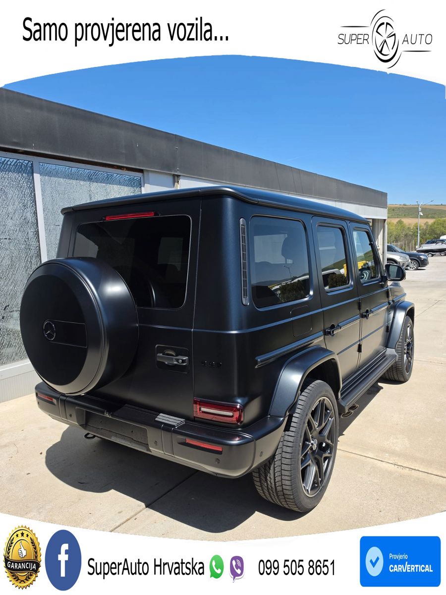 Mercedes AMG G 63 Long V8 (585 KS) 4MATIC 9G-TRONIC AMG SPEEDSHIFT TCT LED+GR SJED+ACC
