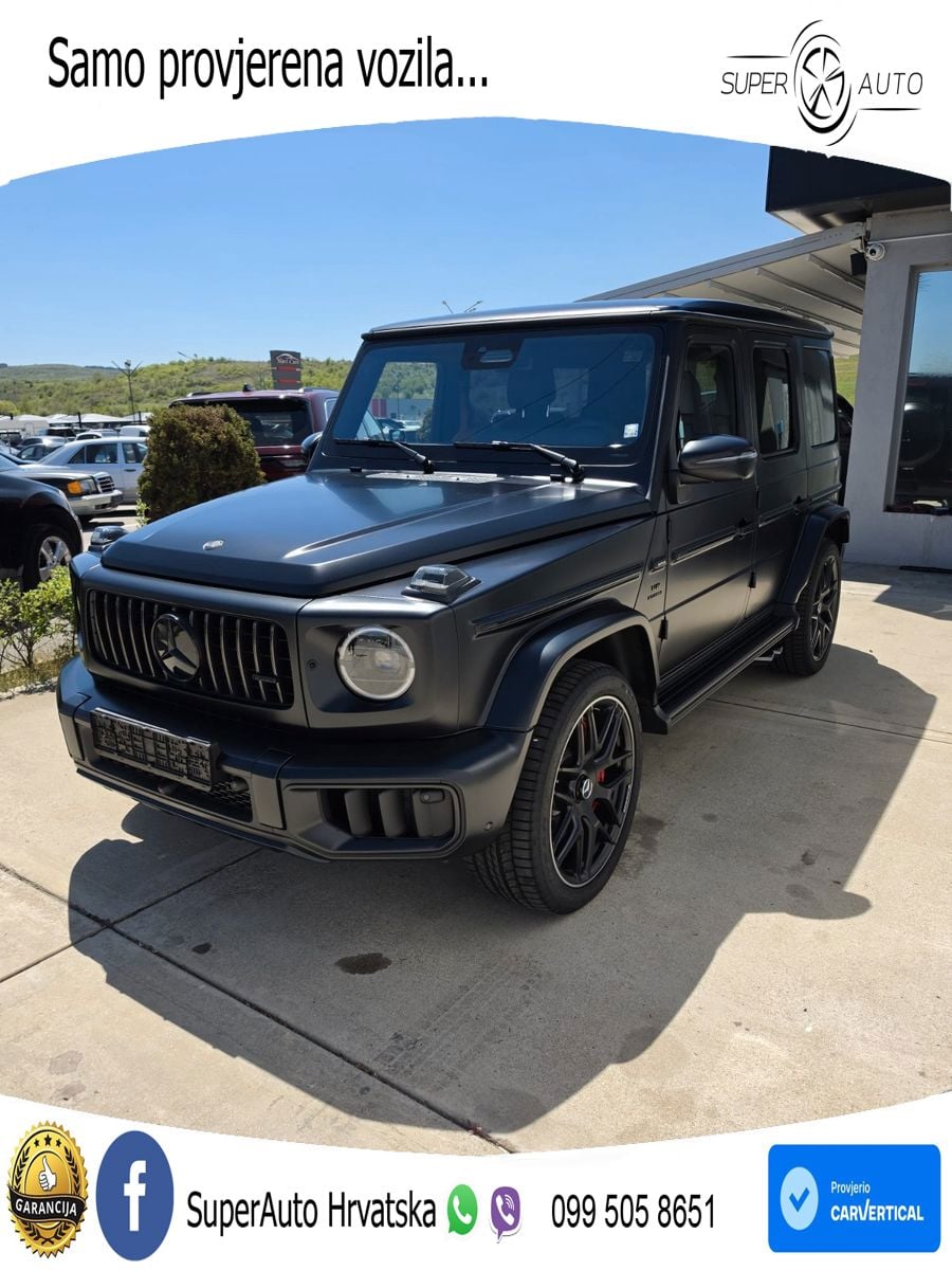 Mercedes AMG G 63 Long V8 (585 KS) 4MATIC 9G-TRONIC AMG SPEEDSHIFT TCT LED+GR SJED+ACC