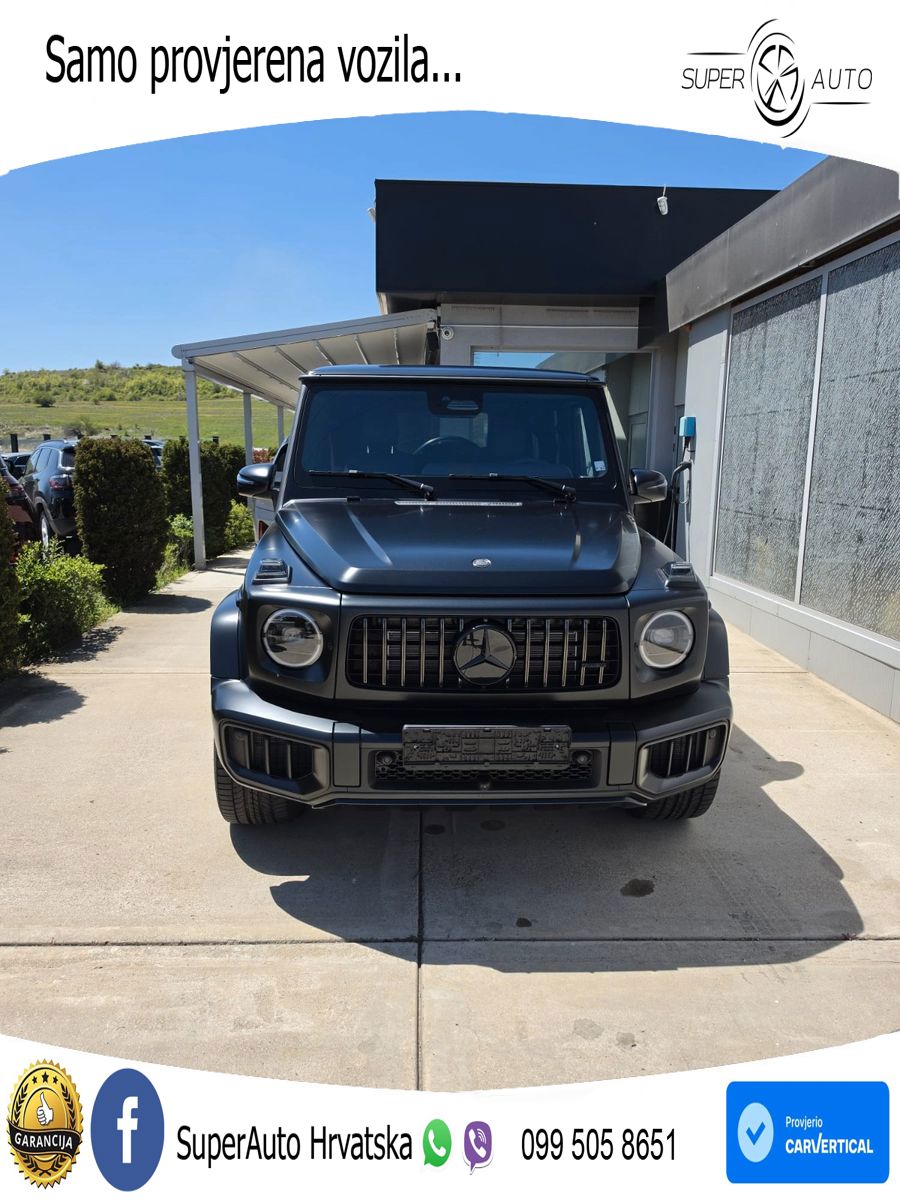 Mercedes AMG G 63 Long V8 (585 KS) 4MATIC 9G-TRONIC AMG SPEEDSHIFT TCT LED+GR SJED+ACC
