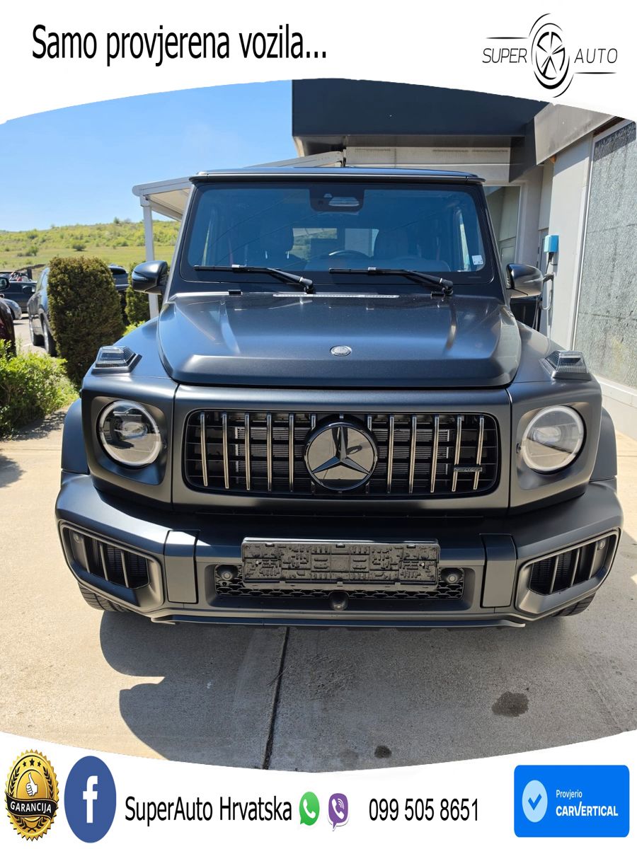 Mercedes AMG G 63 Long V8 (585 KS) 4MATIC 9G-TRONIC AMG SPEEDSHIFT TCT LED+GR SJED+ACC