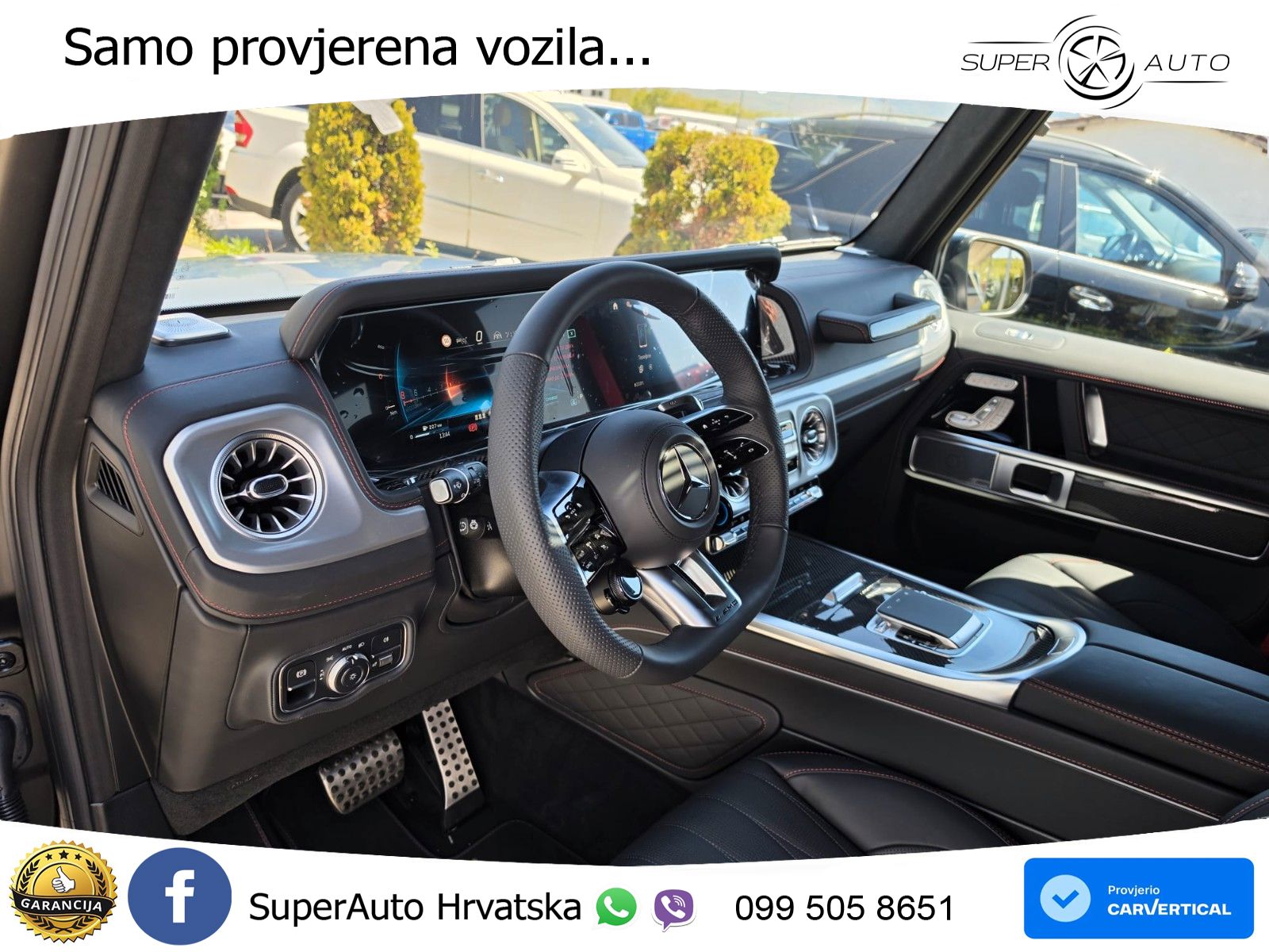 Mercedes AMG G 63 Long V8 (585 KS) 4MATIC 9G-TRONIC AMG SPEEDSHIFT TCT LED+GR SJED+ACC