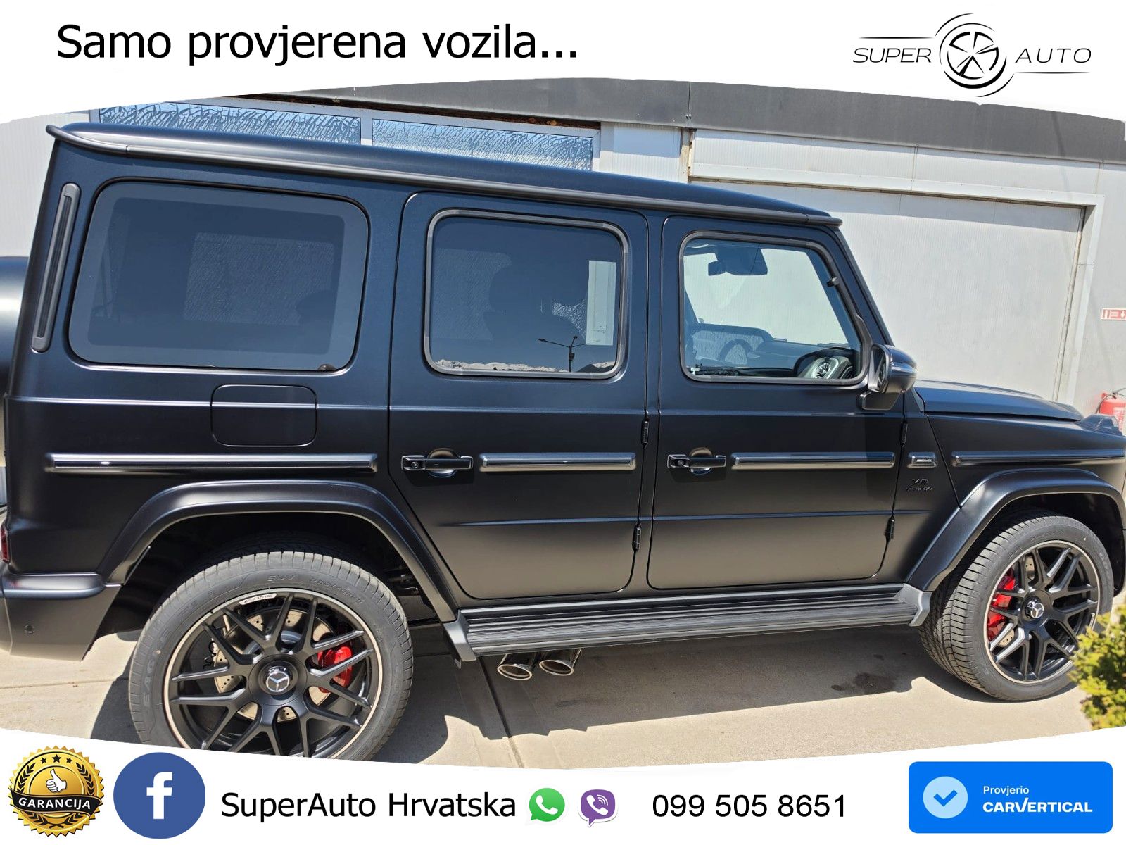 Mercedes AMG G 63 Long V8 (585 KS) 4MATIC 9G-TRONIC AMG SPEEDSHIFT TCT LED+GR SJED+ACC