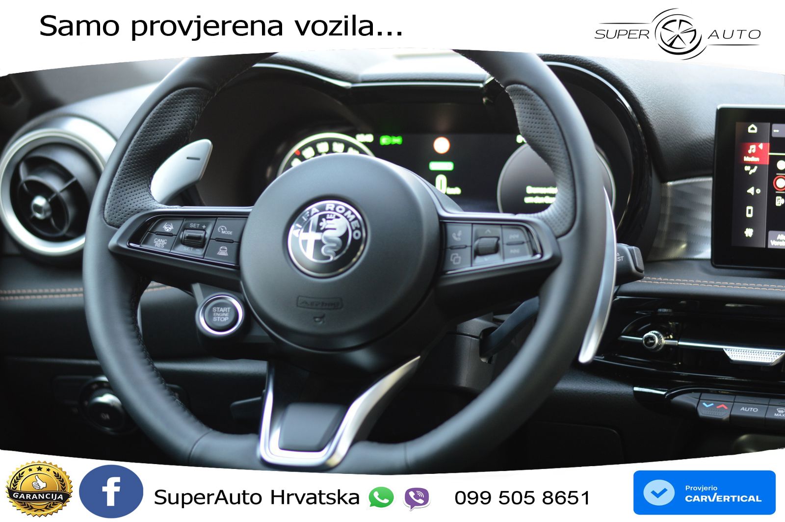 Alfa Romeo Tonale 1.5 VGT (174 KS) Hybrid TCT LED+GR SJED+ACC