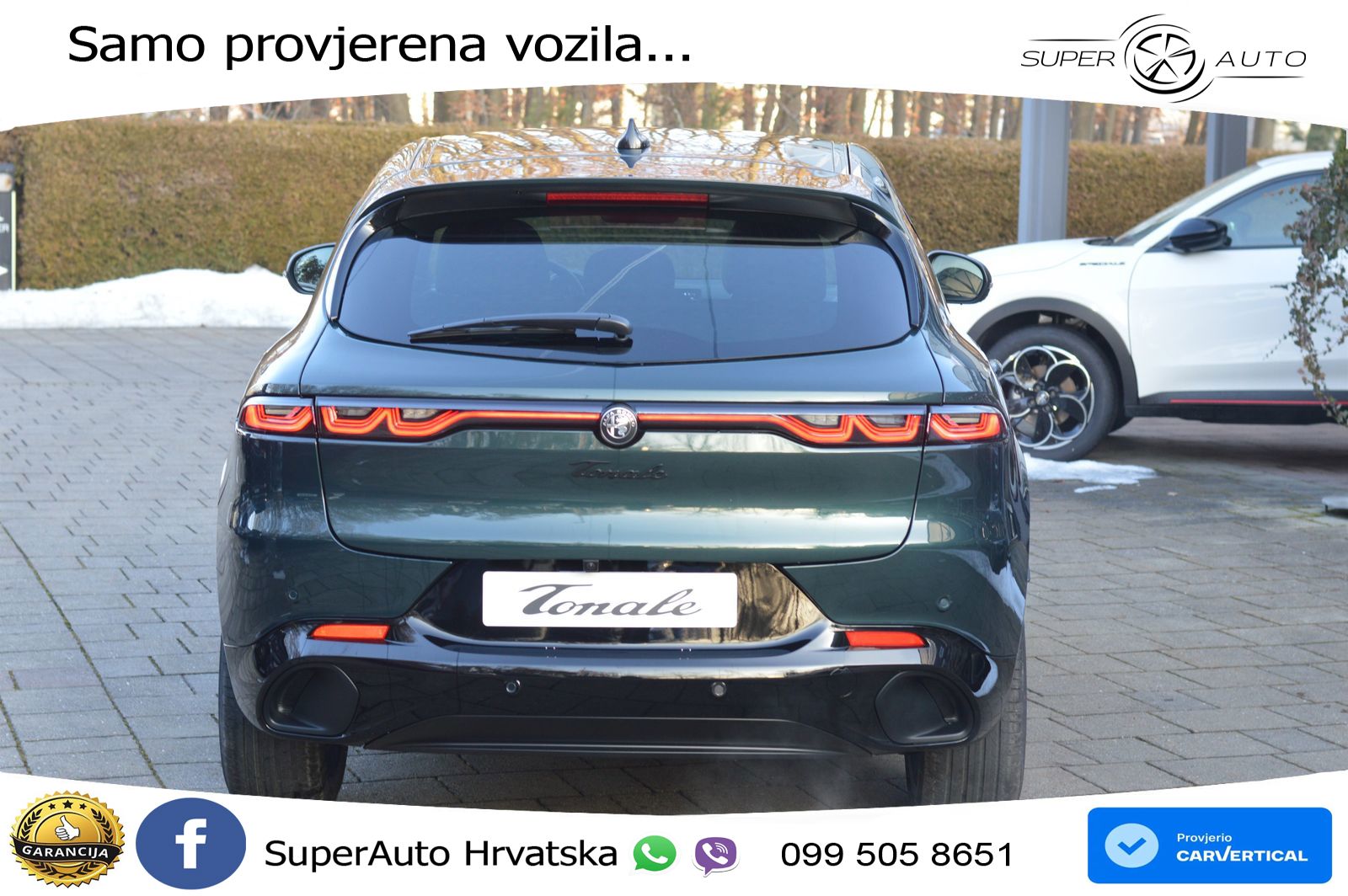 Alfa Romeo Tonale 1.5 VGT (174 KS) Hybrid TCT LED+GR SJED+ACC