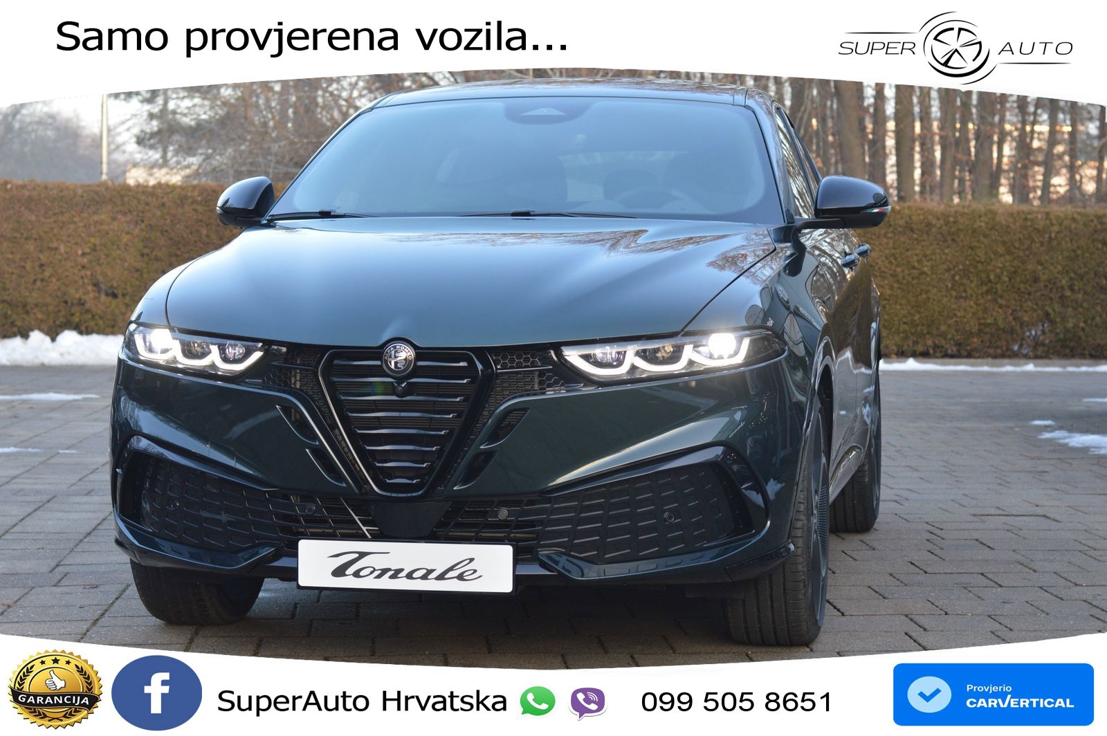 Alfa Romeo Tonale 1.5 VGT (174 KS) Hybrid TCT LED+GR SJED+ACC