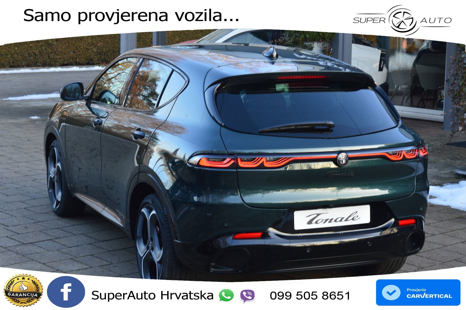 Alfa Romeo Tonale 1.5 VGT (174 KS) Hybrid TCT LED+GR SJED+ACC
