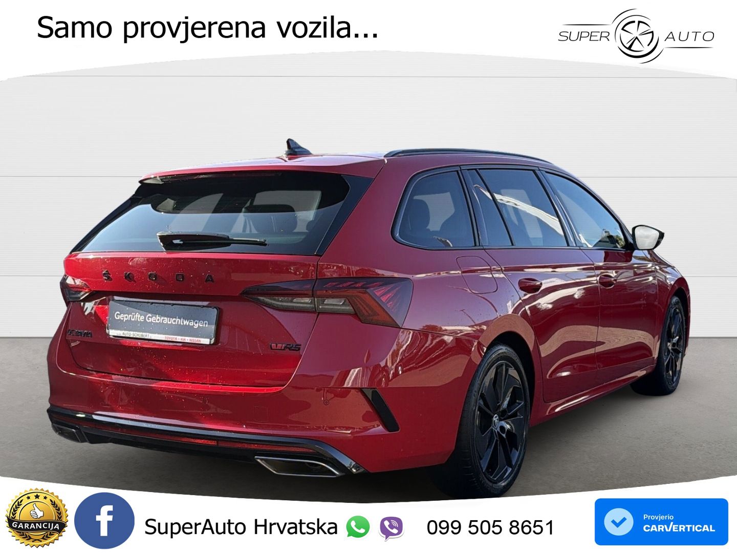 Škoda Octavia Combi RS 2.0 TSI (245 KS) DSG LED+GR SJED+ACC