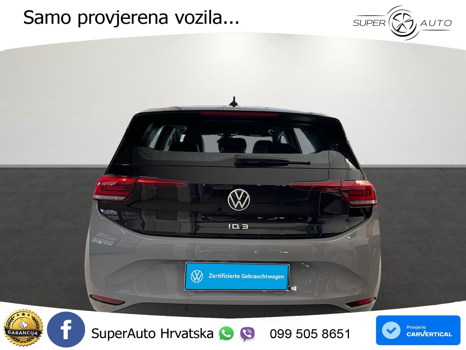 Volkswagen ID.3 Pro 62 kWh (204 KS) LED+GR SJED+ACC