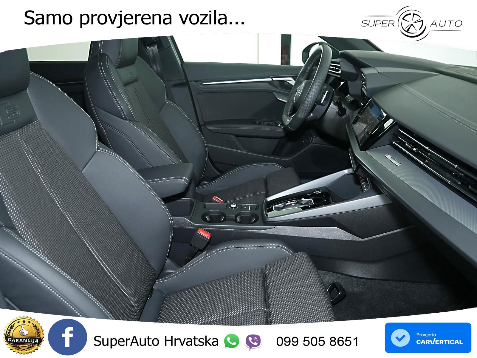 Audi A3 Limuzina 35 TFSI (150 KS) S tronic S line LED+GR SJED+ACC