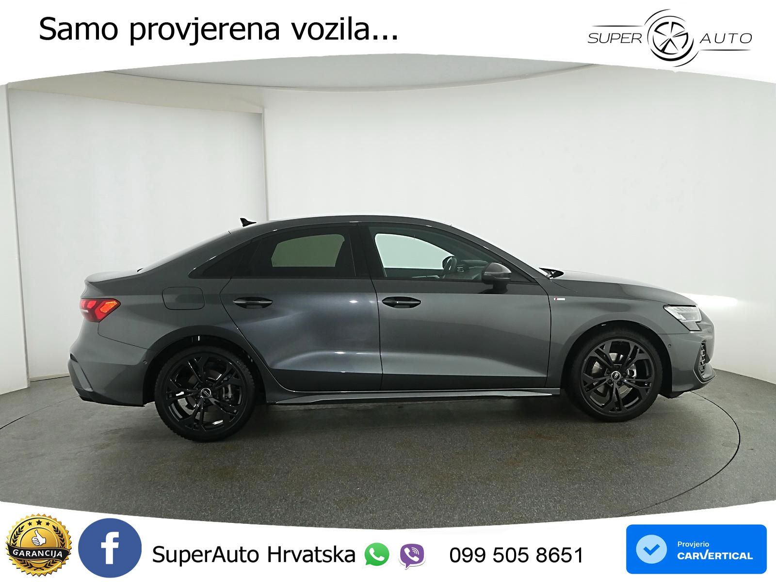Audi A3 Limuzina 35 TFSI (150 KS) S tronic S line LED+GR SJED+ACC