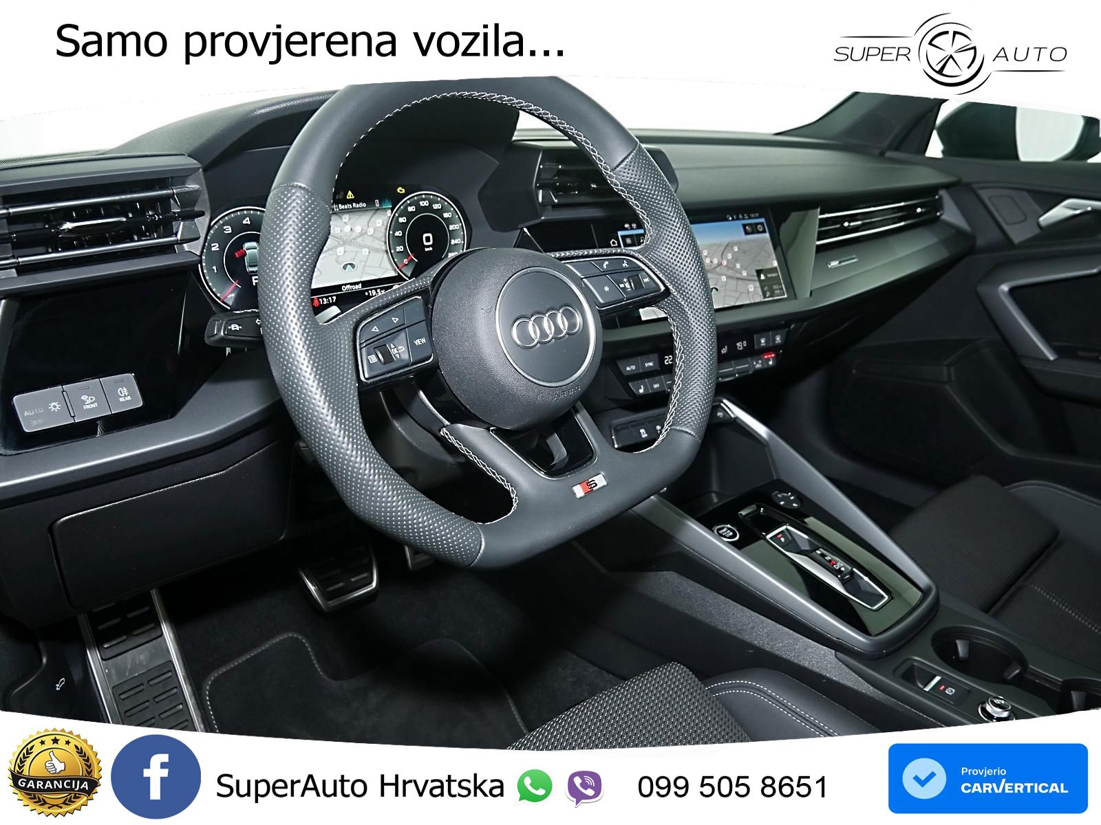 Audi A3 Limuzina 35 TFSI (150 KS) S tronic S line LED+GR SJED+ACC