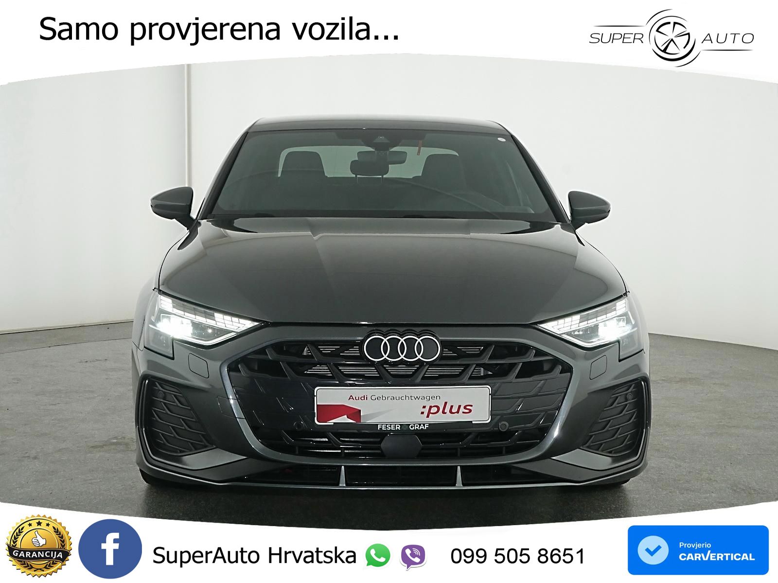 Audi A3 Limuzina 35 TFSI (150 KS) S tronic S line LED+GR SJED+ACC