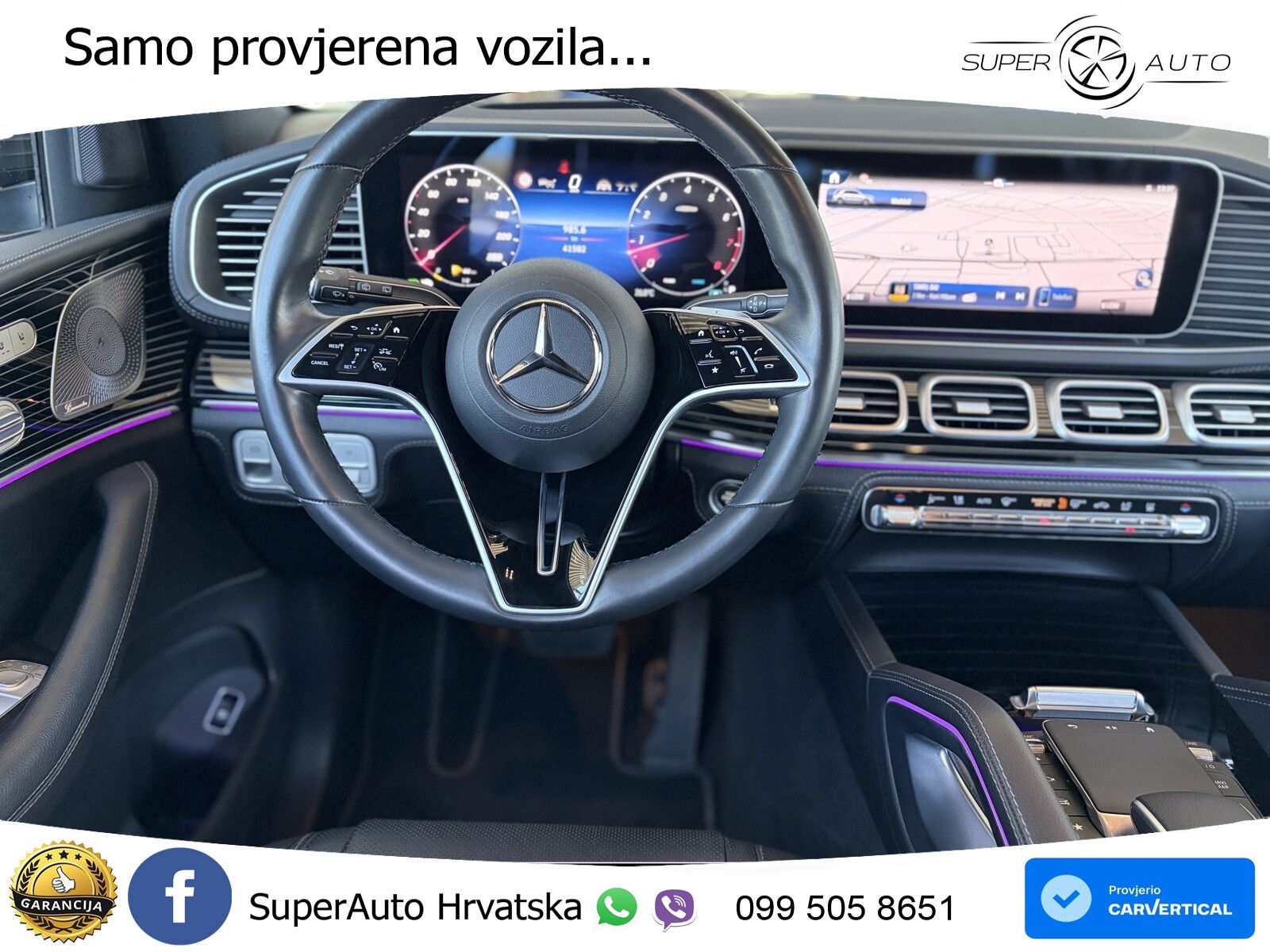 Mercedes GLE 580 V8 (517 KS) EQ Boost 4MATIC 9G-TRONIC AMG ACC+HEAD+4xGR SJED+360+PANO