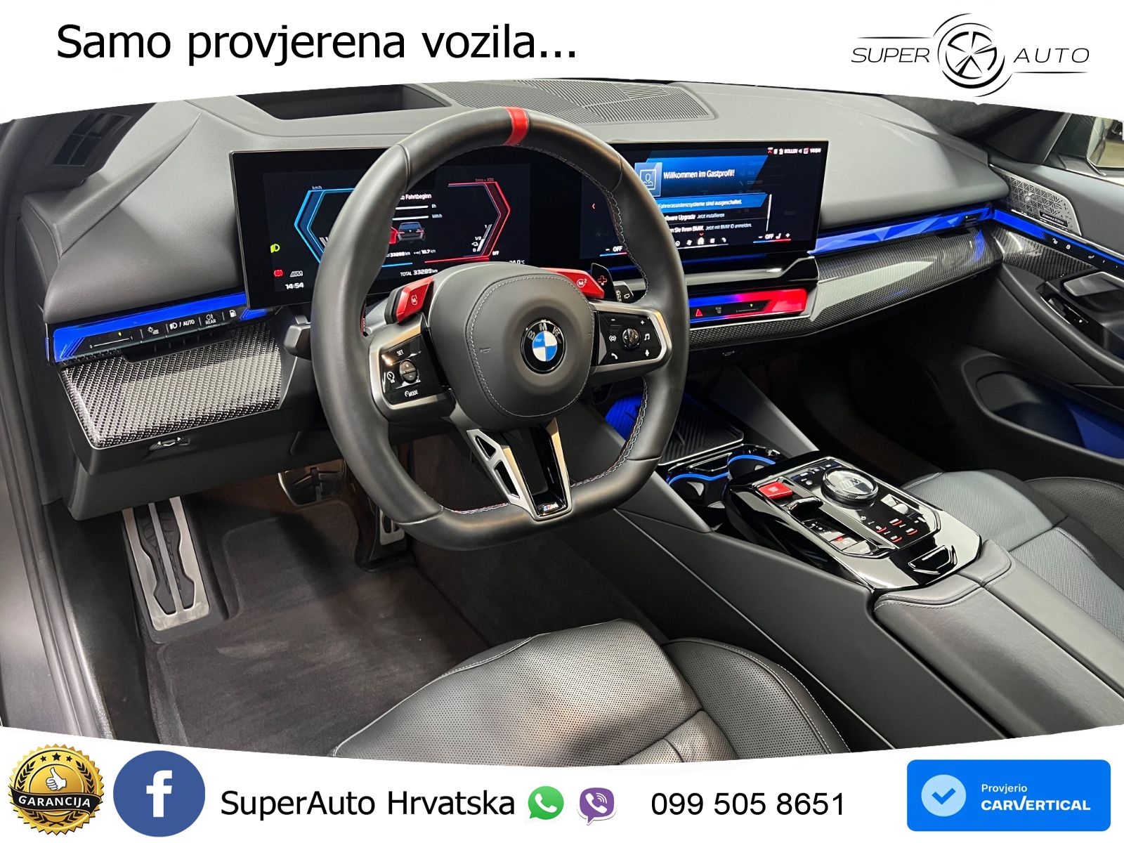 BMW M5 Touring 4.4 V8 (727 KS) xDrive Steptronic LED+GR SJED+ACC