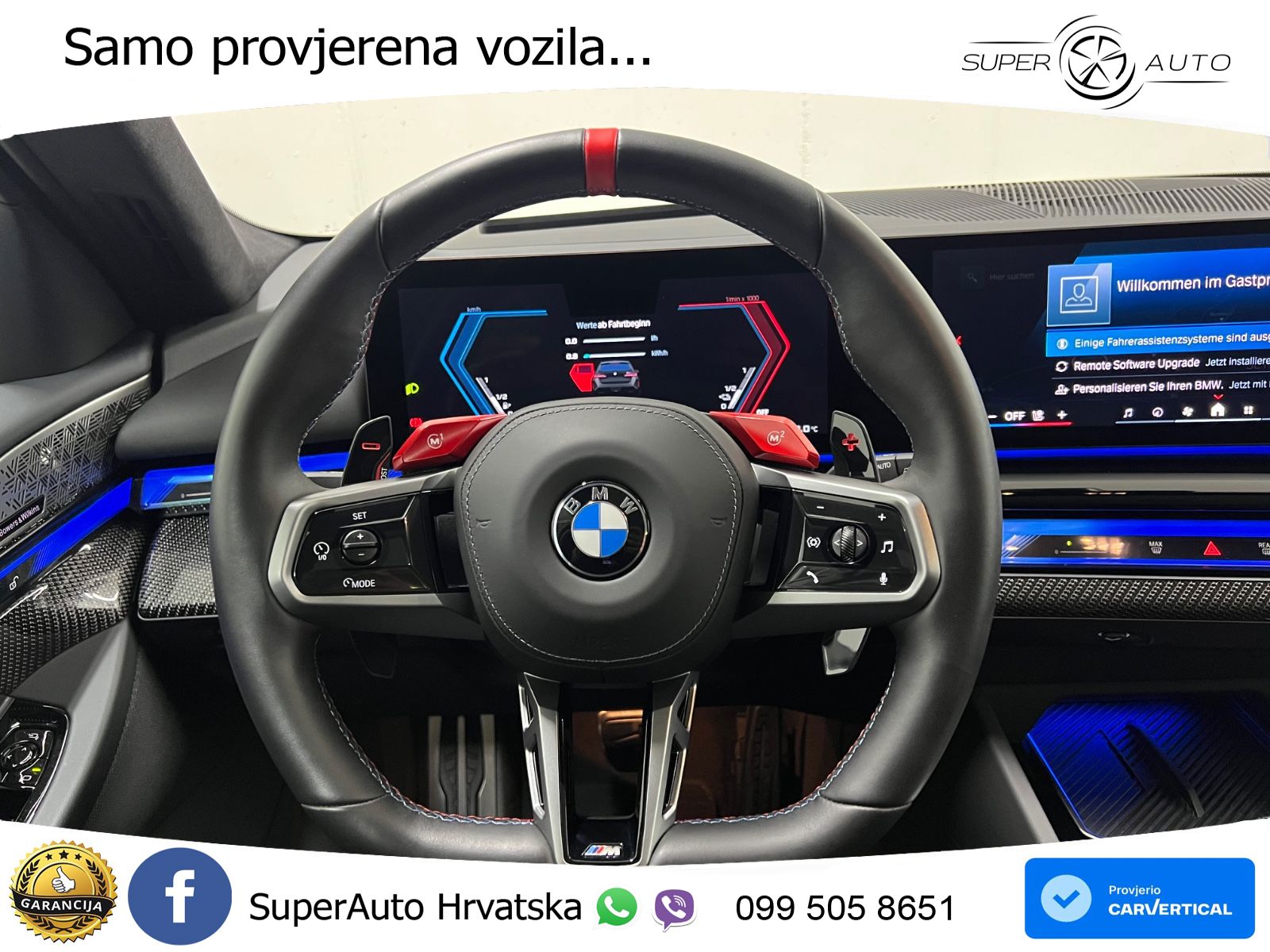 BMW M5 Touring 4.4 V8 (727 KS) xDrive Steptronic LED+GR SJED+ACC