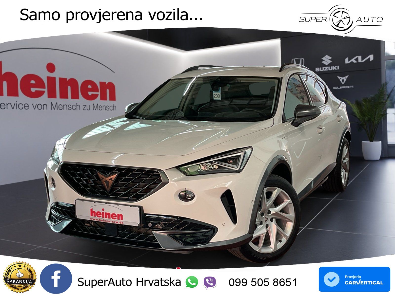 Cupra Formentor 1.4 TSI (204 KS) e-Hybrid DSG LED+GR SJED+ACC