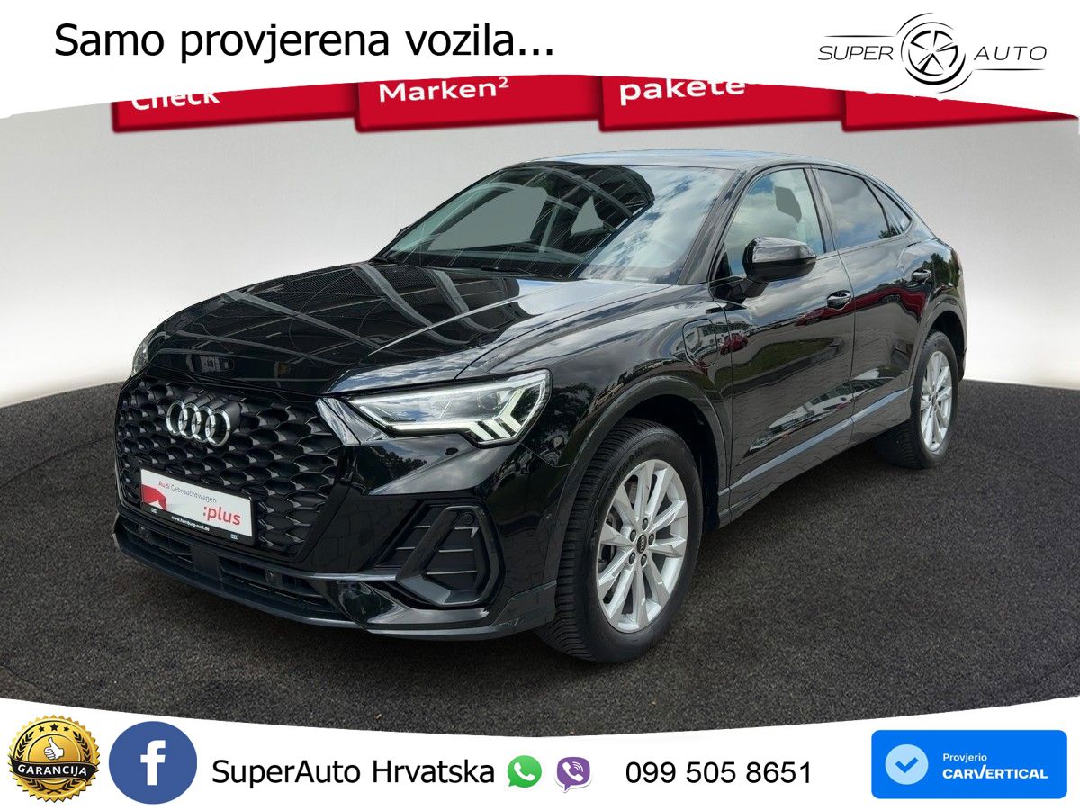 Audi Q3 Sportback 45 TFSIe (245 KS) S tronic LED+GR SJED+ACC