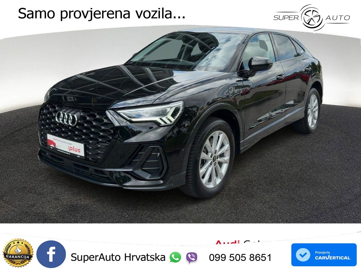 Audi Q3 Sportback 45 TFSIe (245 KS) S tronic LED+GR SJED+ACC