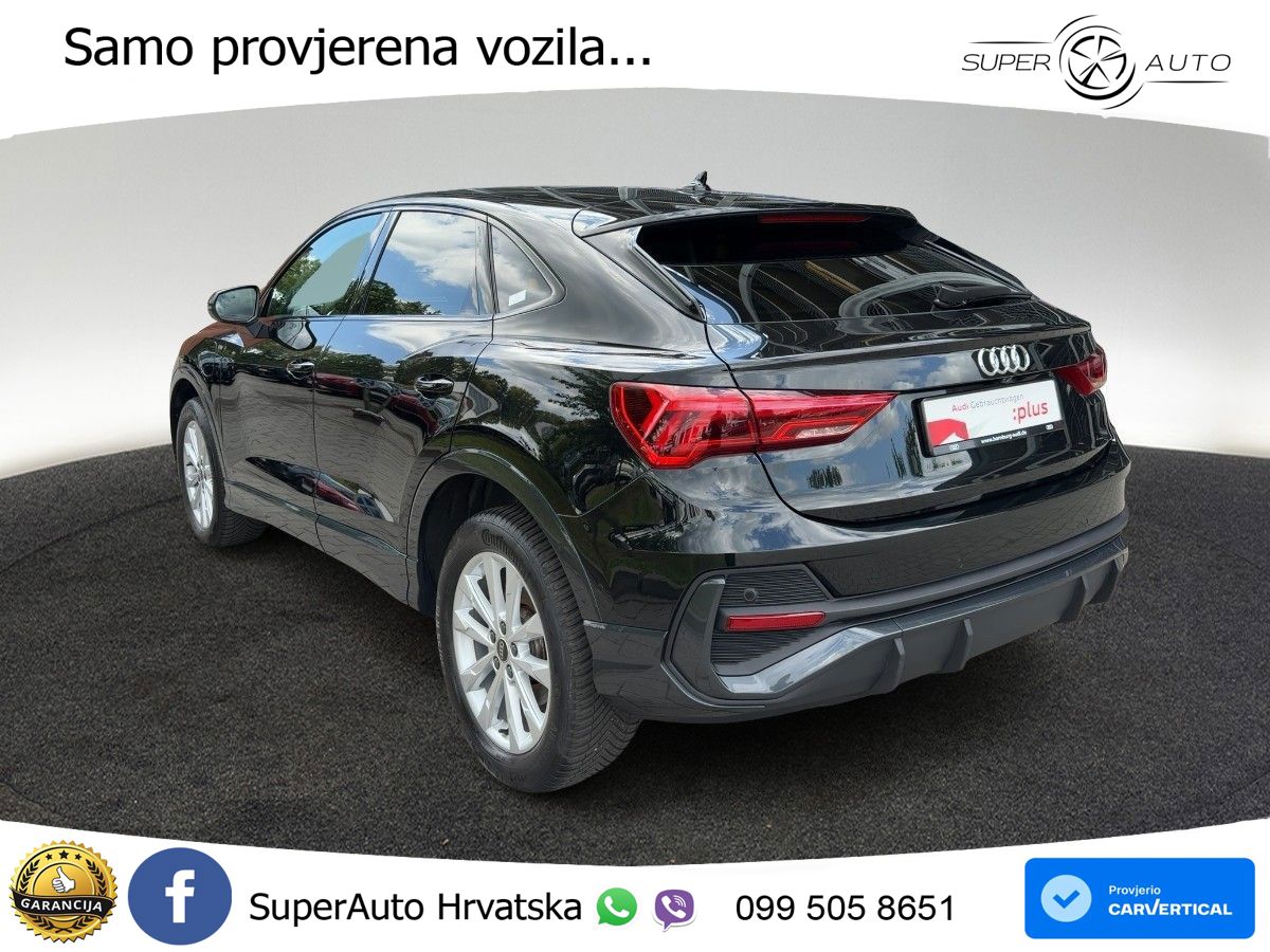 Audi Q3 Sportback 45 TFSIe (245 KS) S tronic LED+GR SJED+ACC