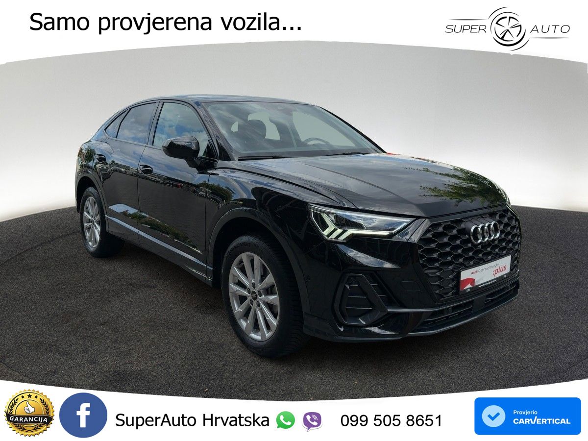 Audi Q3 Sportback 45 TFSIe (245 KS) S tronic LED+GR SJED+ACC