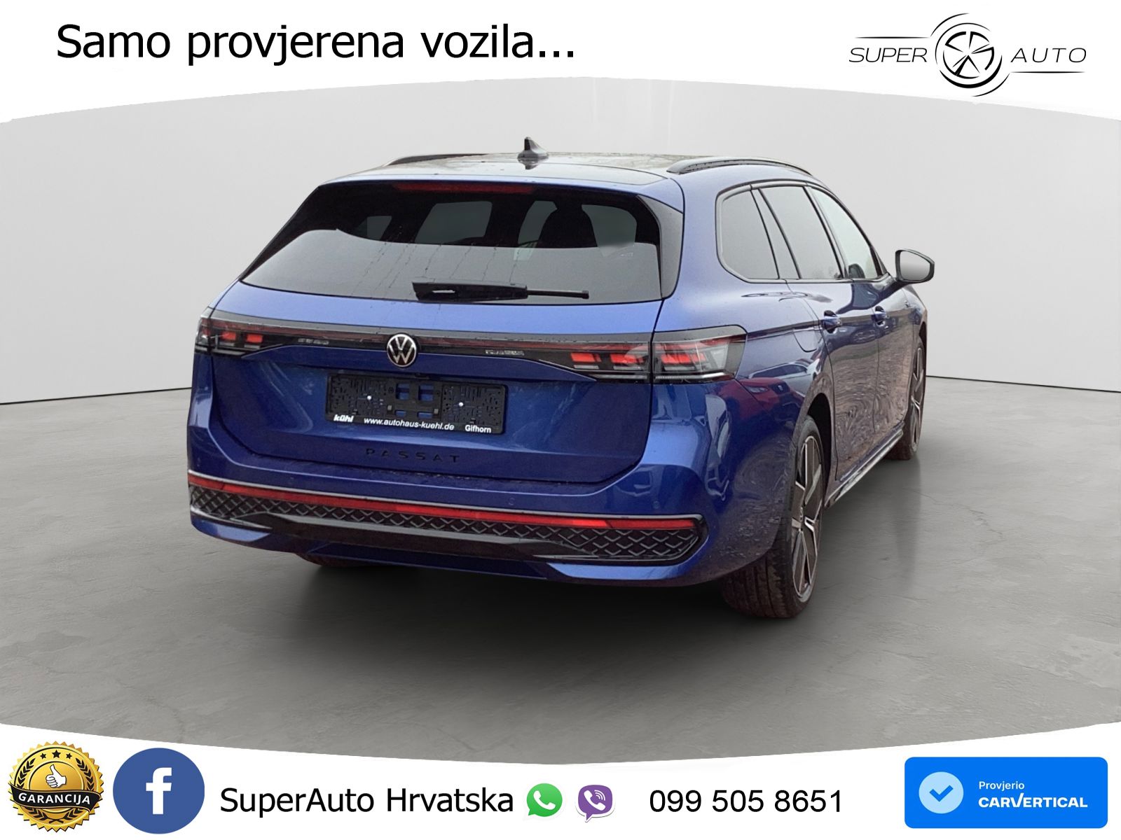 Volkswagen Passat Variant 1.5 TSI (272 KS) eHybrid DSG R-Line LED+GR SJED+ACC