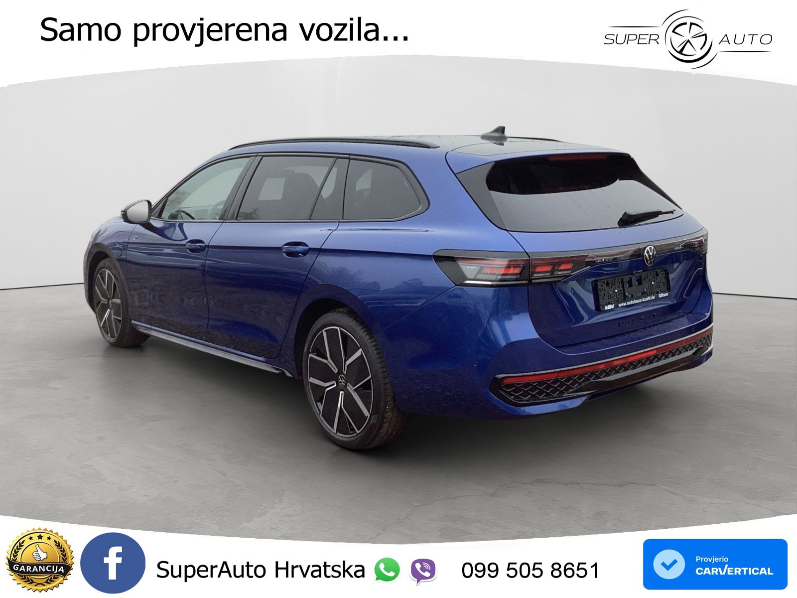 Volkswagen Passat Variant 1.5 TSI (272 KS) eHybrid DSG R-Line LED+GR SJED+ACC