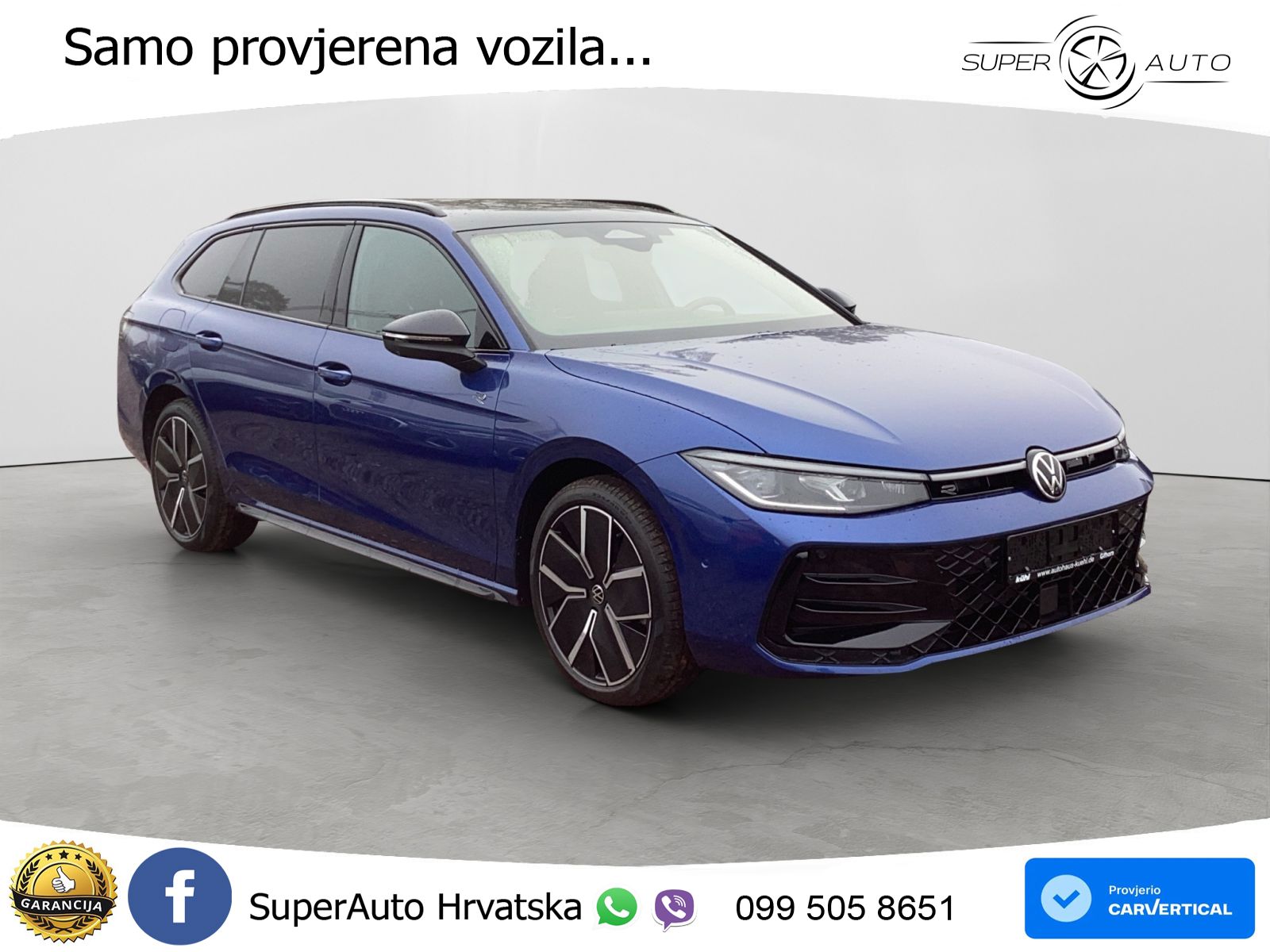 Volkswagen Passat Variant 1.5 TSI (272 KS) eHybrid DSG R-Line LED+GR SJED+ACC