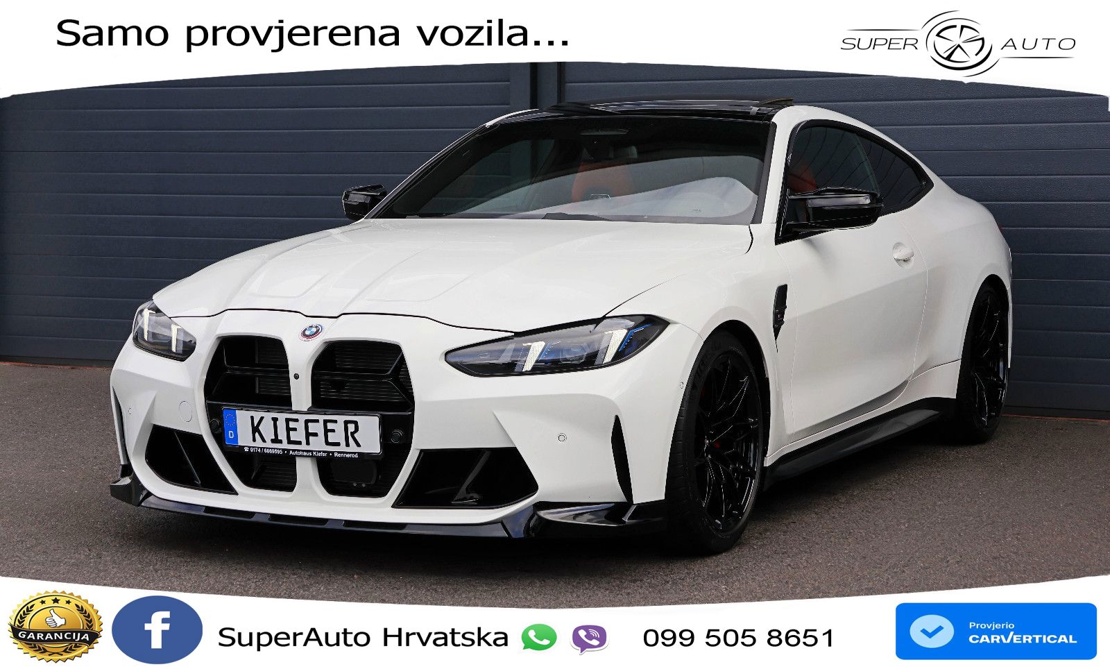 BMW M4 Competition 3.0 (510 KS) xDrive Steptronic LED+GR SJED+ACC