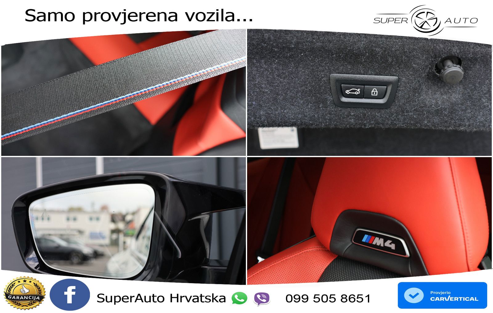 BMW M4 Competition 3.0 (510 KS) xDrive Steptronic LED+GR SJED+ACC