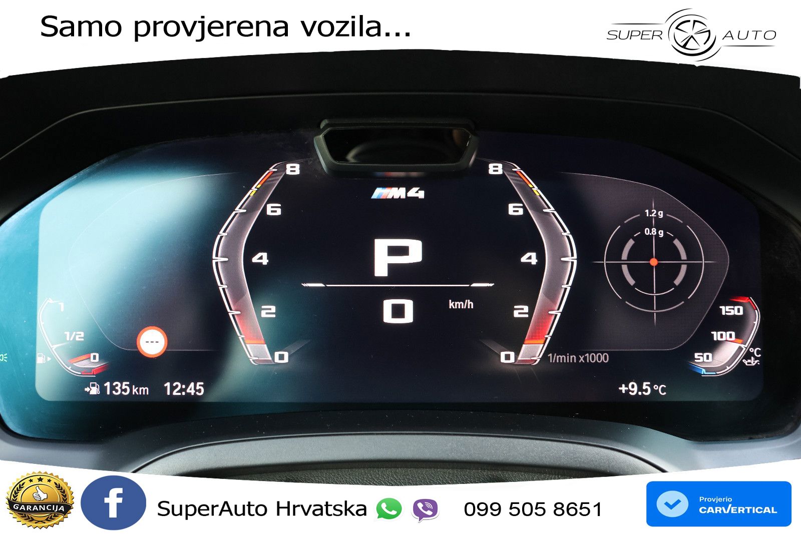 BMW M4 Competition 3.0 (510 KS) xDrive Steptronic LED+GR SJED+ACC