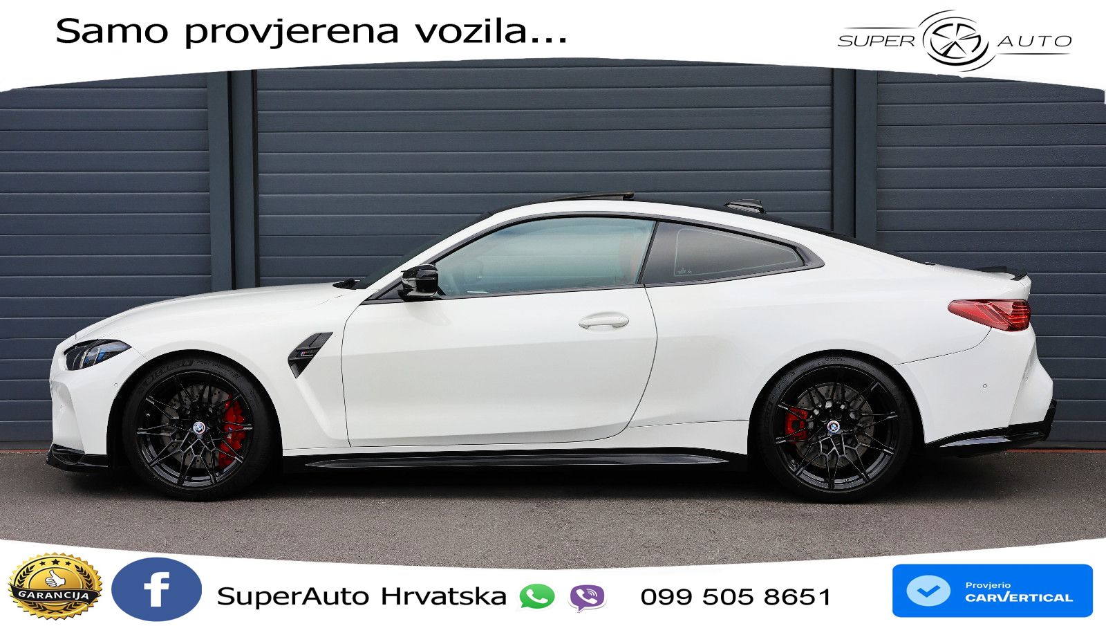 BMW M4 Competition 3.0 (510 KS) xDrive Steptronic LED+GR SJED+ACC