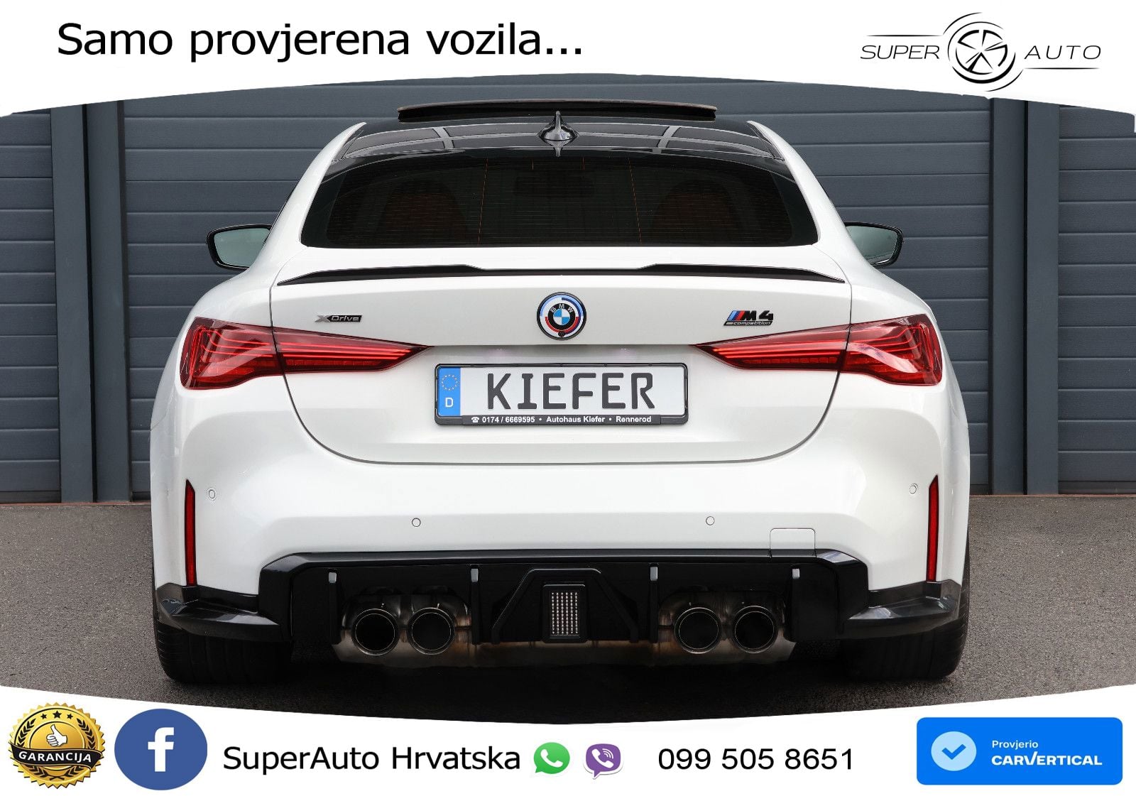 BMW M4 Competition 3.0 (510 KS) xDrive Steptronic LED+GR SJED+ACC