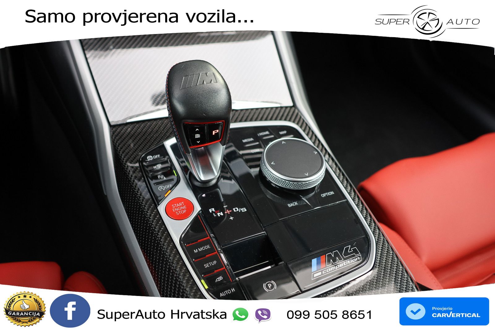 BMW M4 Competition 3.0 (510 KS) xDrive Steptronic LED+GR SJED+ACC