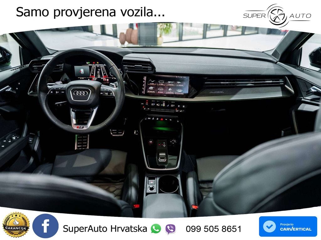 Audi RS3 Sedan 2.5 TFSI (400 KS) quattro S tronic MATRIX+GR SJED+KAM