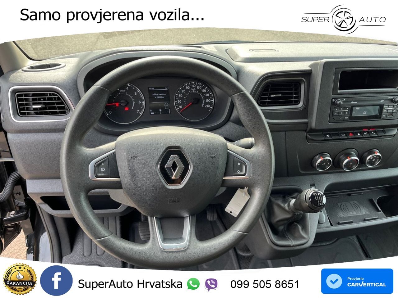 Renault RENAUT MASTER Euro6 179 KS