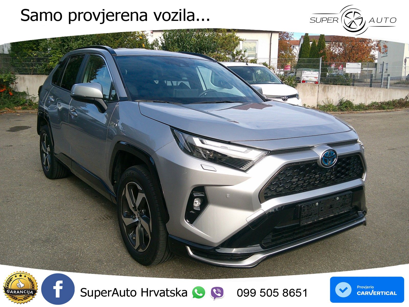 Toyota RAV4 Prime 2.5 D-4S (302 KS) Hybrid E-Four e-CVT LED+GR SJED+ACC