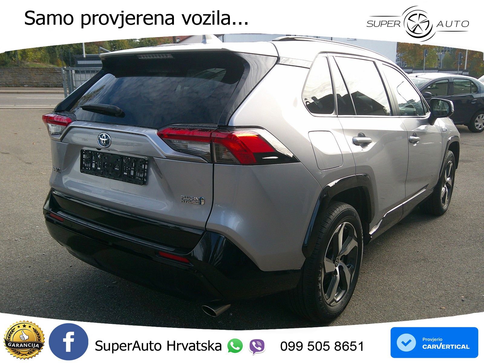 Toyota RAV4 Prime 2.5 D-4S (302 KS) Hybrid E-Four e-CVT LED+GR SJED+ACC