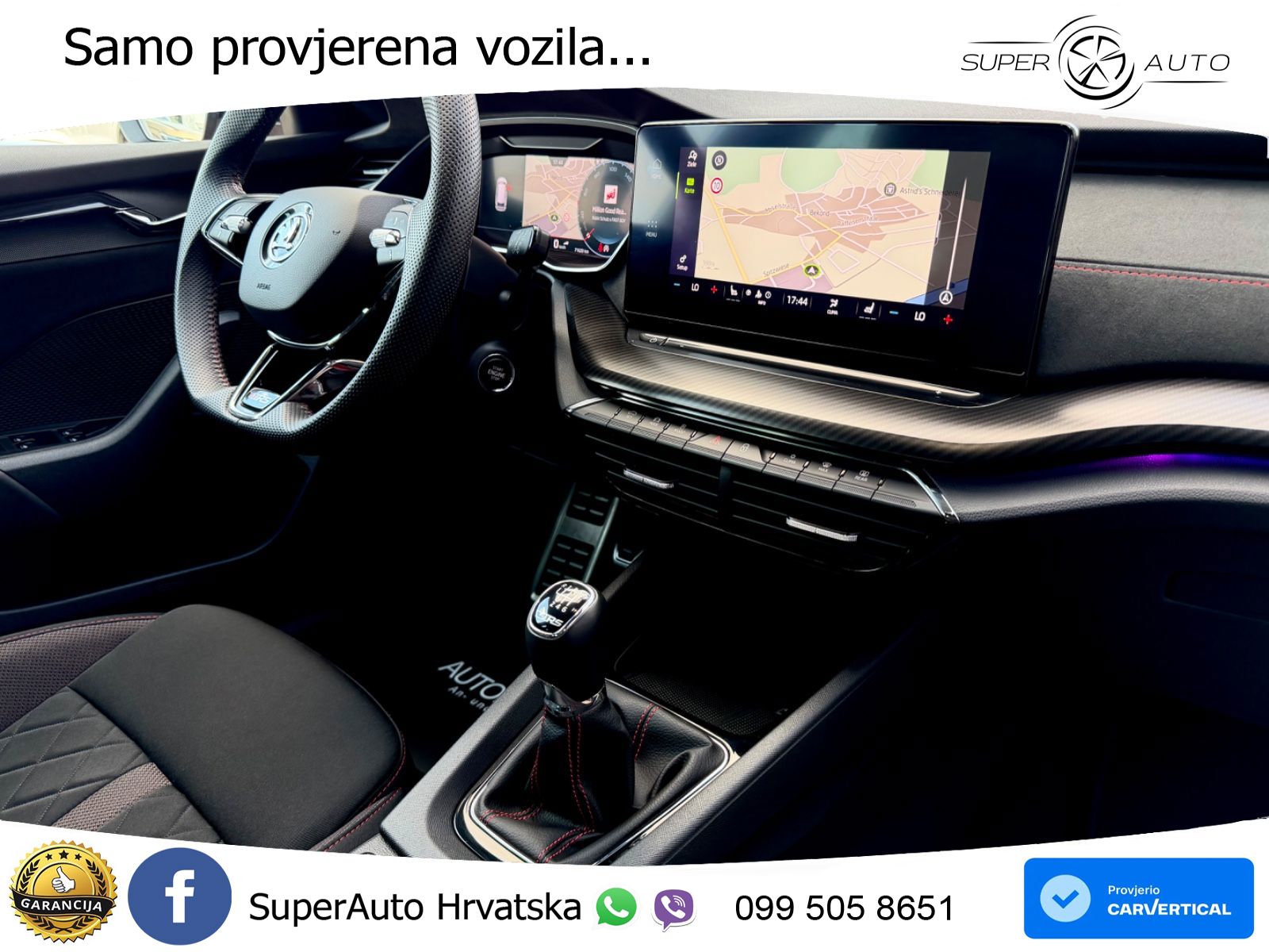 Škoda Octavia Combi RS 2.0 TSI (245 KS) LED+GR SJED+ACC
