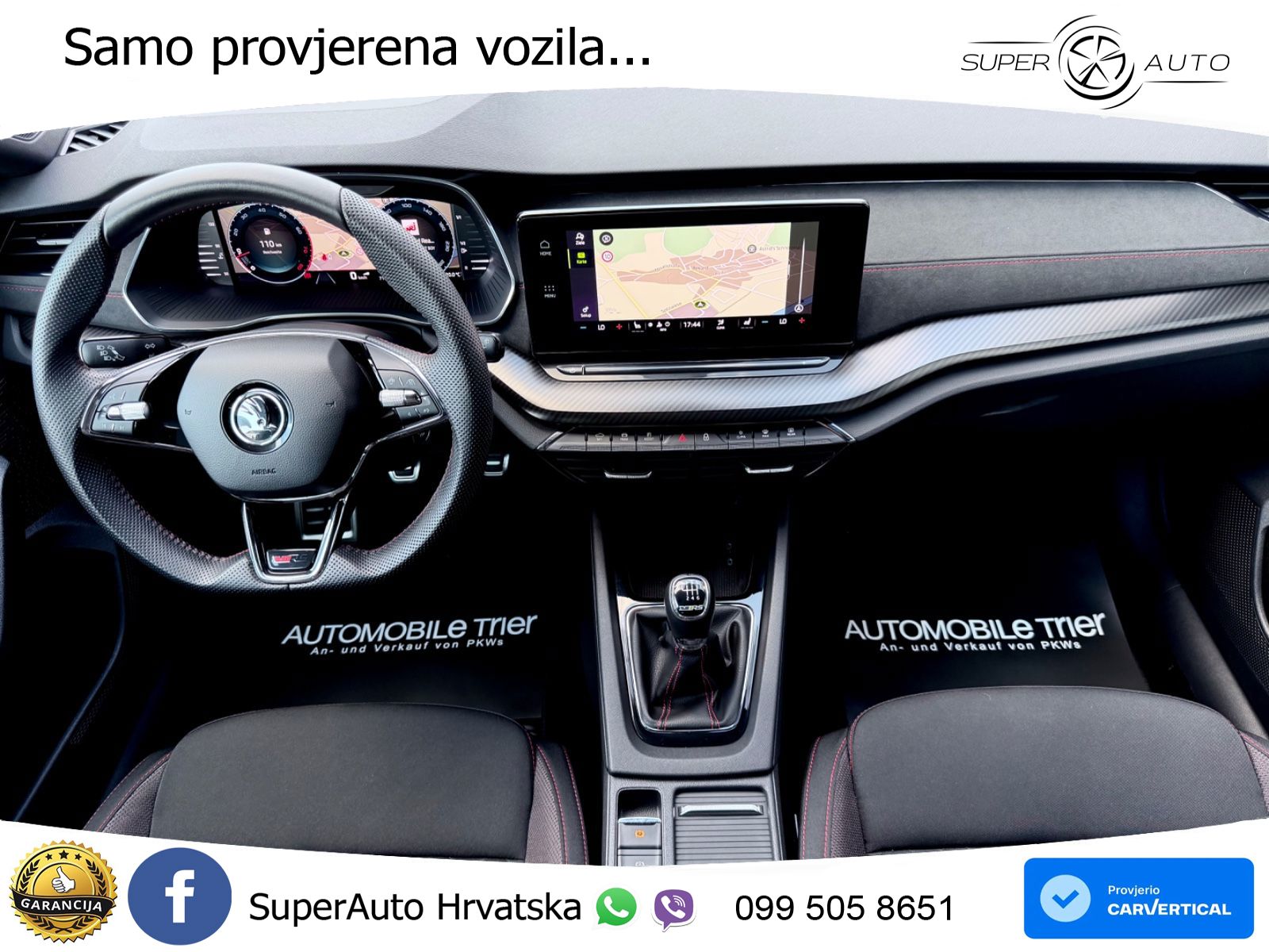 Škoda Octavia Combi RS 2.0 TSI (245 KS) LED+GR SJED+ACC
