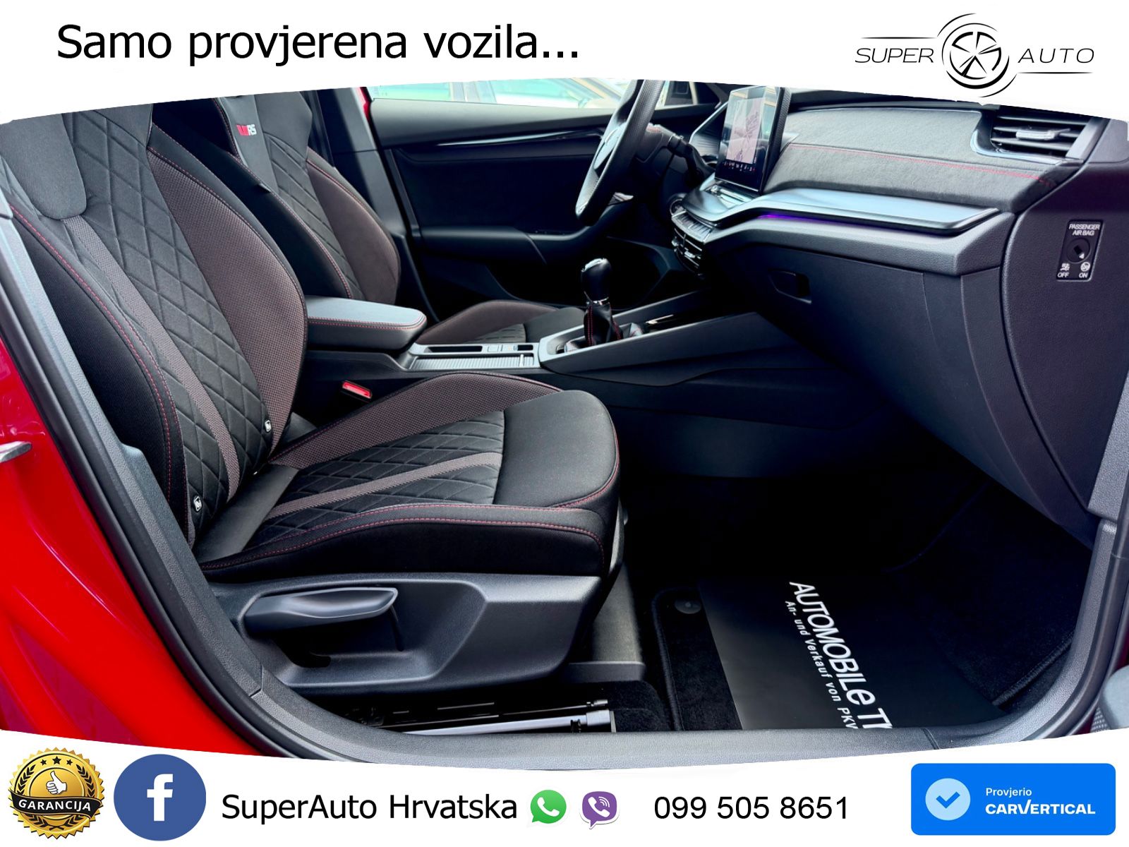 Škoda Octavia Combi RS 2.0 TSI (245 KS) LED+GR SJED+ACC