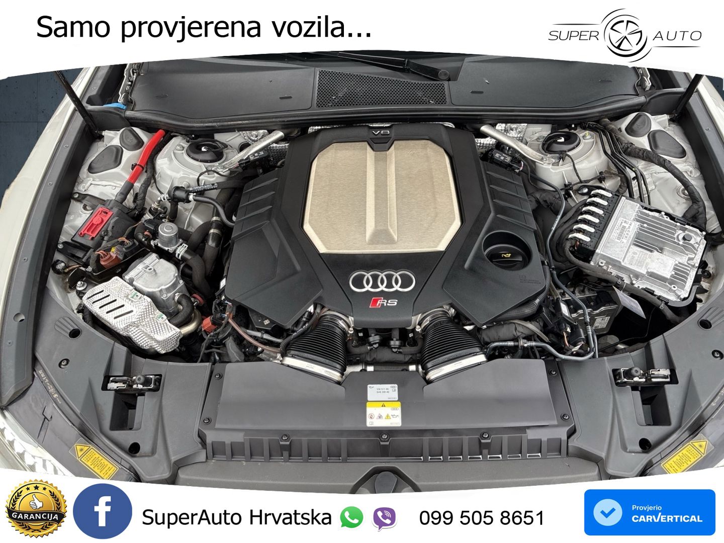 Audi RS6 Avant 4.0 TFSI V8 performance (630 KS)  quattro tiptronic MATRIX+GR SJED+KAM
