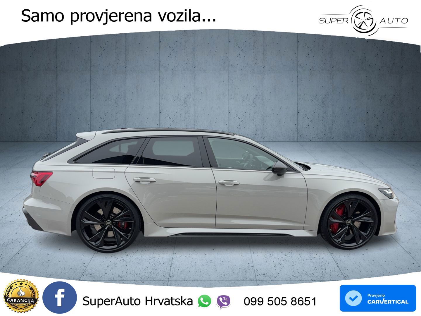 Audi RS6 Avant 4.0 TFSI V8 performance (630 KS)  quattro tiptronic MATRIX+GR SJED+KAM