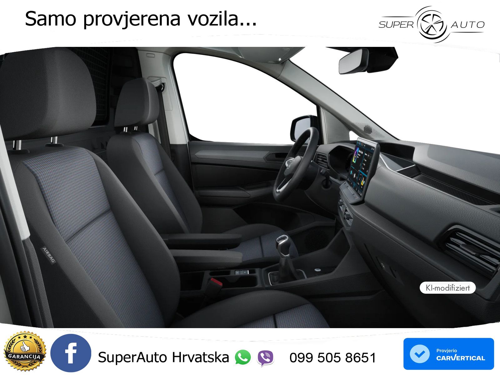 Volkswagen Caddy Der neue Caddy Cargo Motor: 2,0 l TDI EU6 102 KS