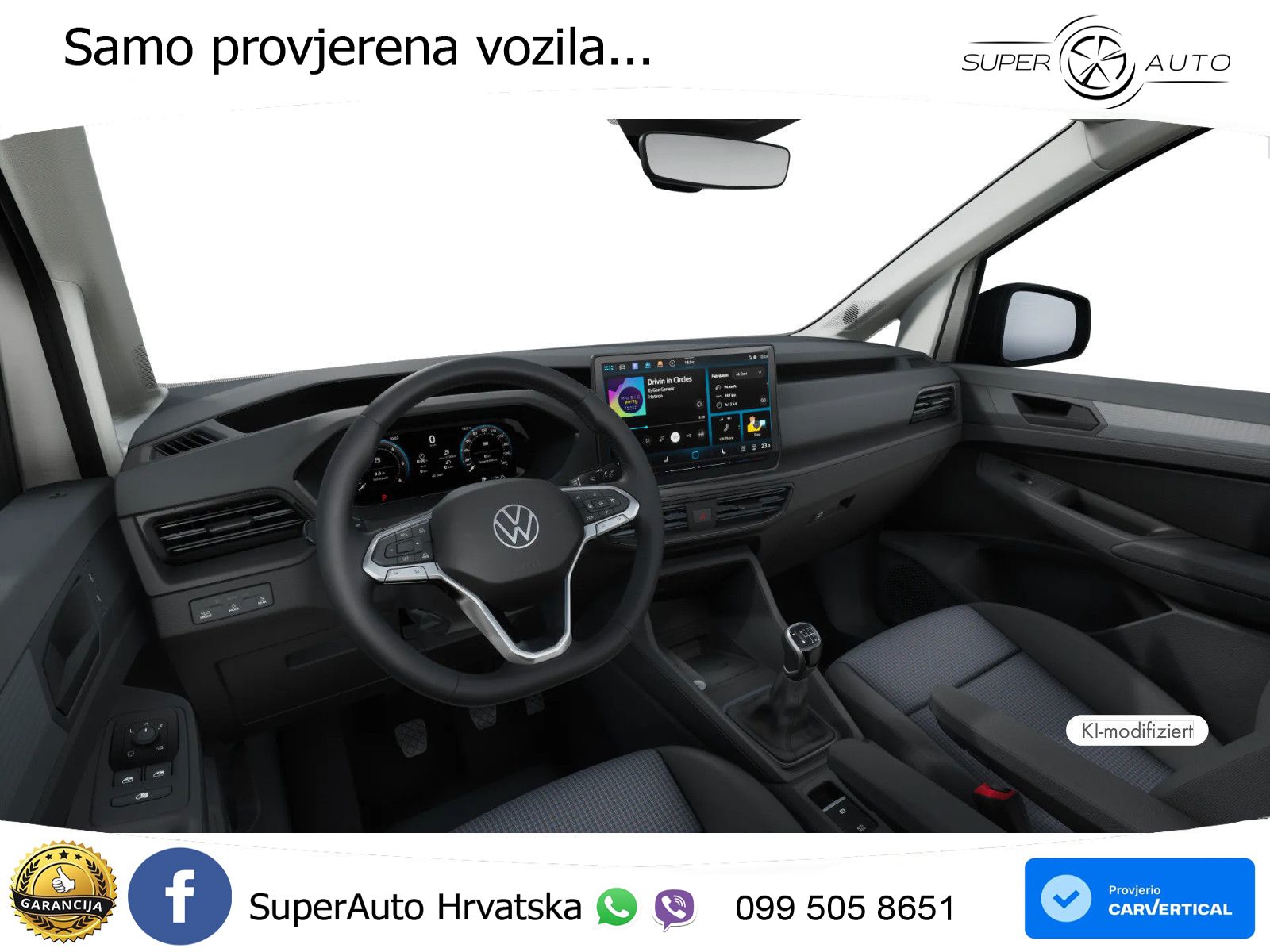 Volkswagen Caddy Der neue Caddy Cargo Motor: 2,0 l TDI EU6 102 KS